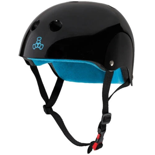 Triple 8 Certified Sweatsaver Helmet - Skateboard, Bike & Scooter Safety Gear for Kids & Adults - Perfect for Skate Parks, BMX Riding & Urban Commuting