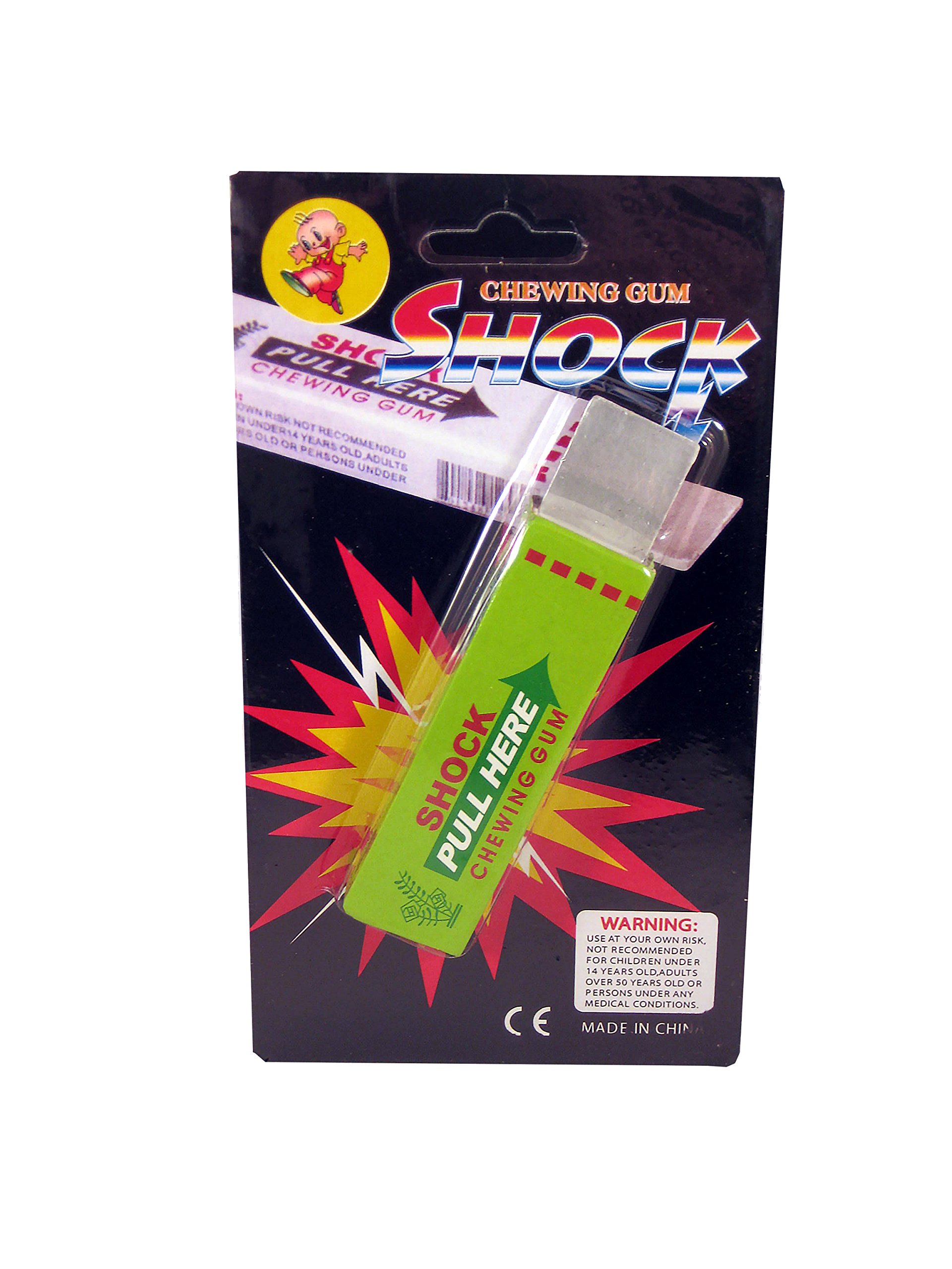 Electric Shock Prank Gag Set - Funny Fake Pen, Lighter & Gum Practical Joke Kit for Office, Party & Halloween Pranks