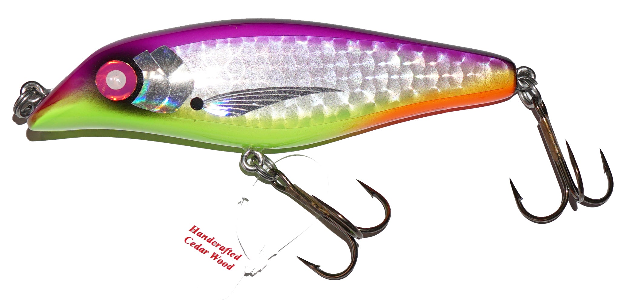 Big Fork Flash Sand Cat 4.5 Jerkbait Fishing Lure - Topwater Bass Fishing Bait for Freshwater & Saltwater - Perfect for Casting, Trolling and Jigging