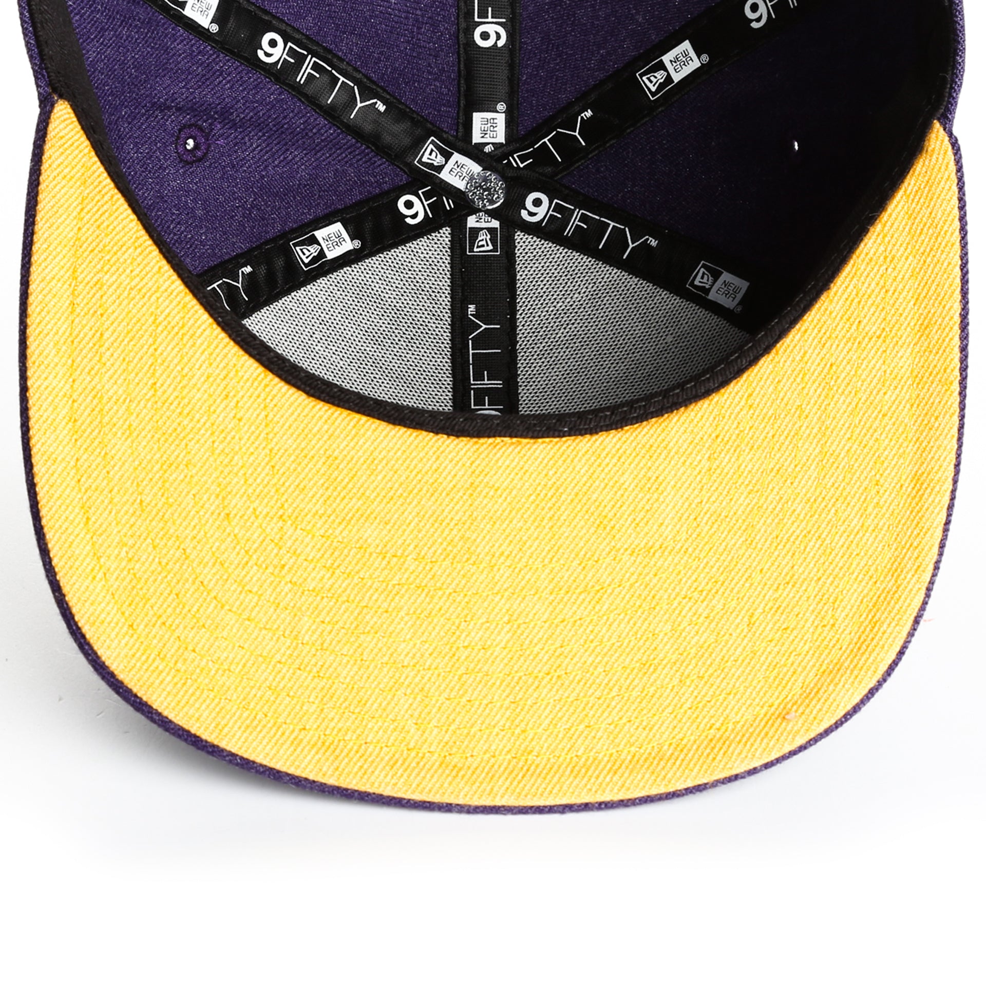 New Era 9Fifty Los Angeles Lakers Heather Hype Snapback Cap - Purple Heather NBA Basketball Hat for Men & Women - Perfect for Games, Streetwear & Fan Collections