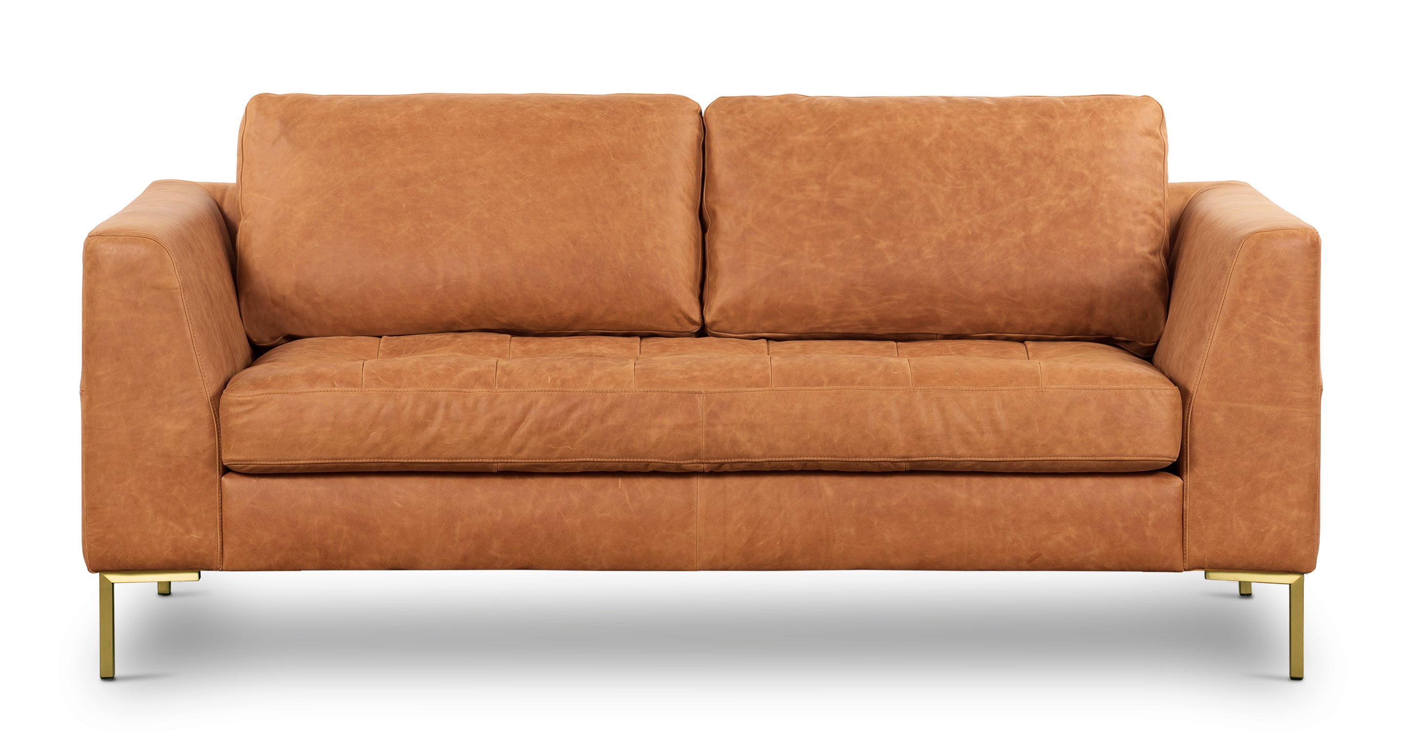 Modern 3-Seater Apartment Sofa - Calle 75 Collection | Comfortable Fabric Couch for Small Spaces | Perfect for Living Rooms, Studios & Lofts