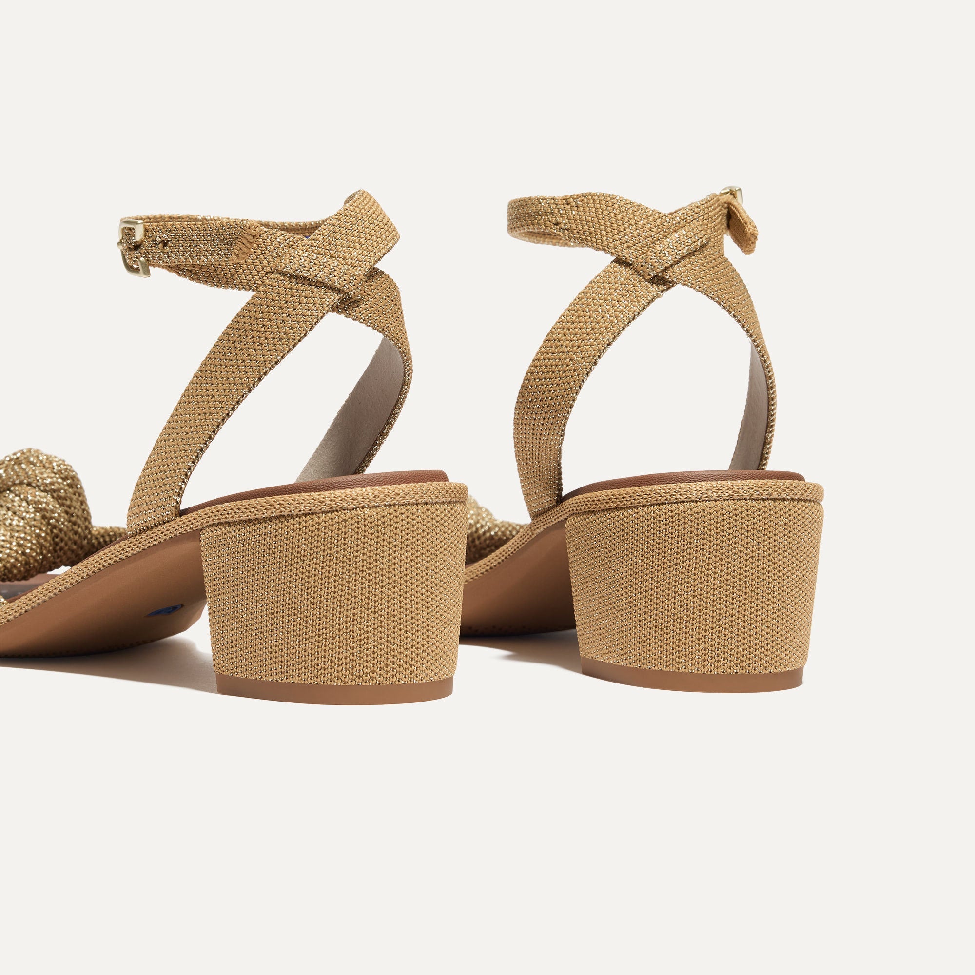 Golden Sun Knot Sandals for Women - Comfortable Bohemian Beach Wedding Shoes - Perfect for Summer, Vacation, and Outdoor Events