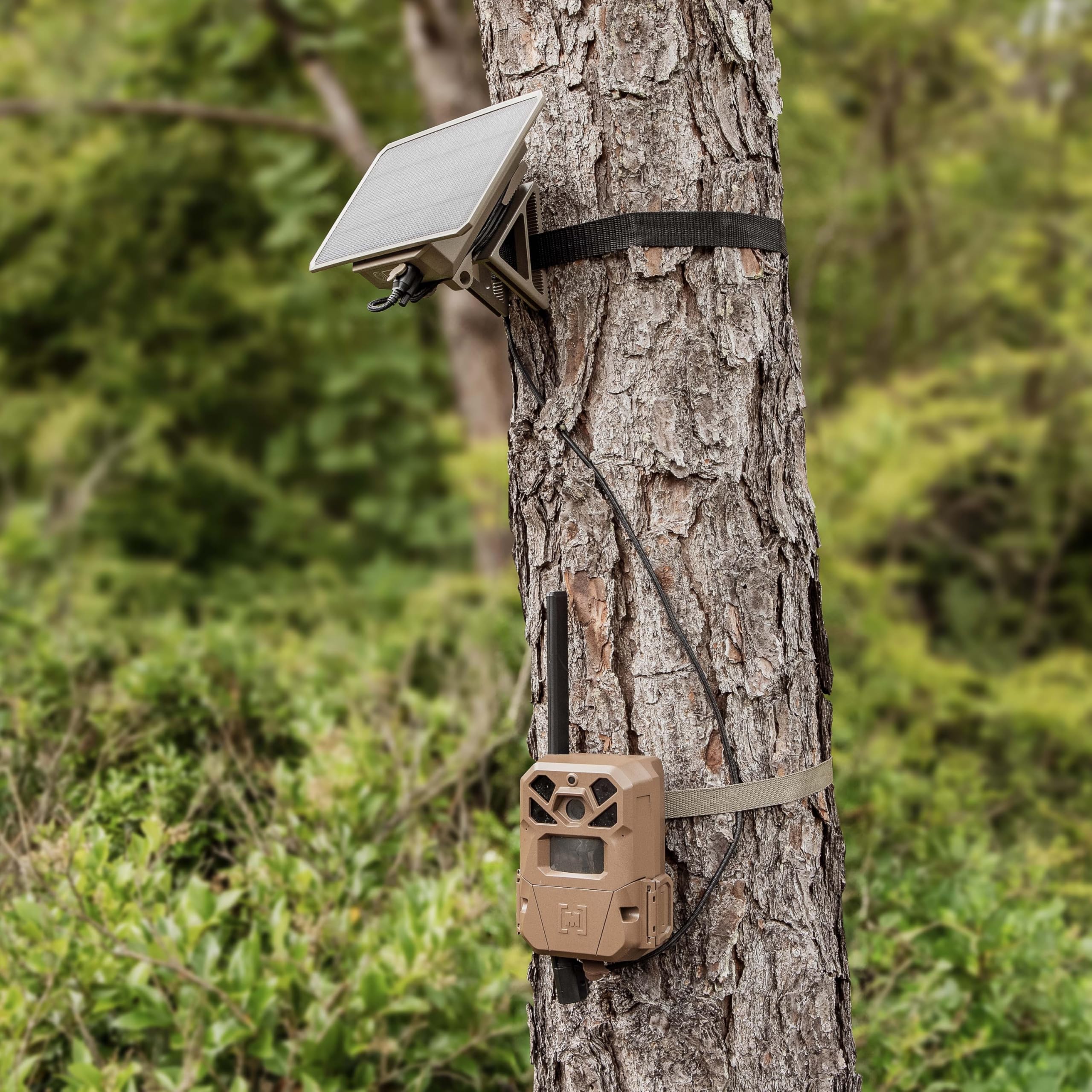 Moultrie Solar Panel Power Pack - Portable Solar Charger for Trail Cameras, Hunting Gear & Outdoor Electronics - Perfect for Camping, Hiking & Wildlife Monitoring
