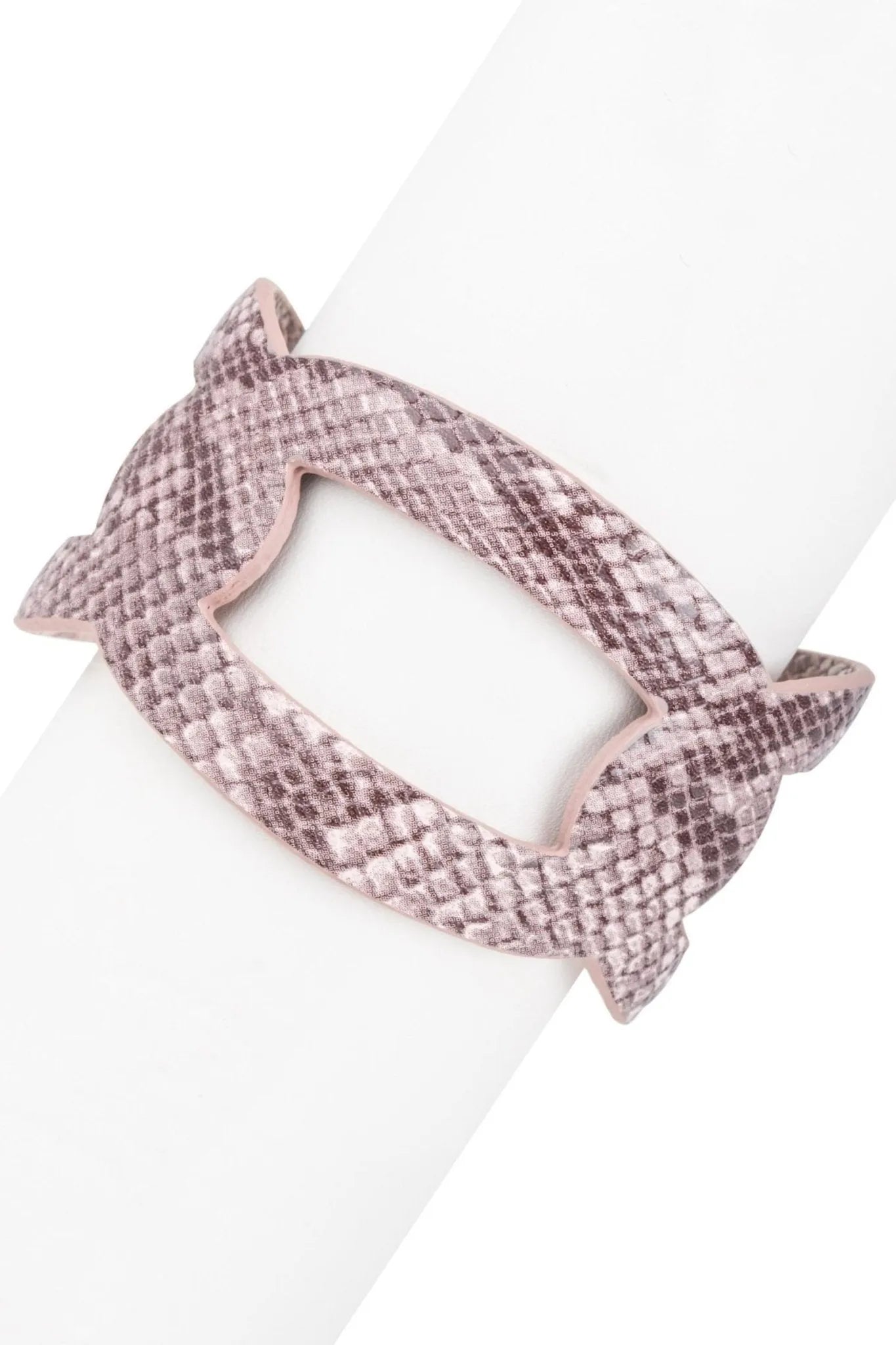 Ogee Cuff Bracelet for Women - Elegant Stainless Steel Bangle with Unique Wave Design - Perfect for Parties, Weddings & Everyday Wear
