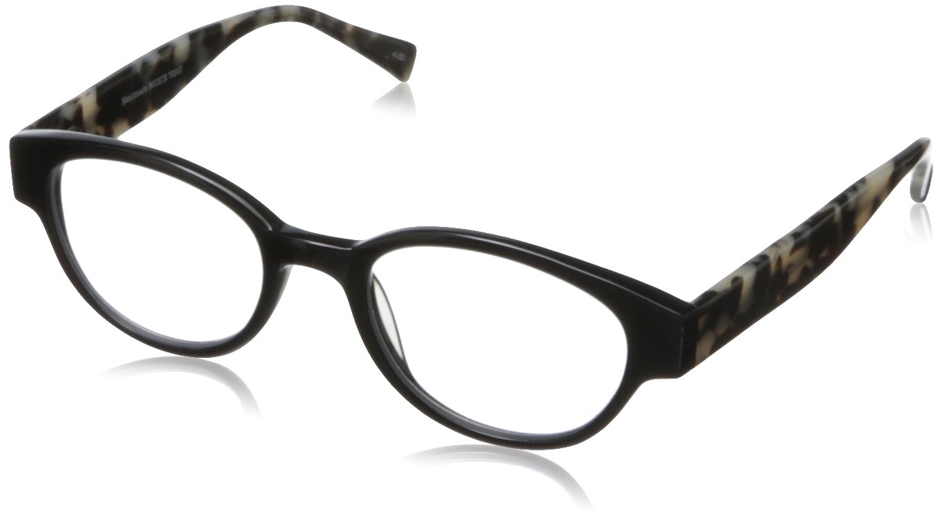 Matte Black Bookie-250 Cateye Reading Glasses for Women & Men - Fashionable Blue Light Blocking Readers for Computer, Office, and Reading Use