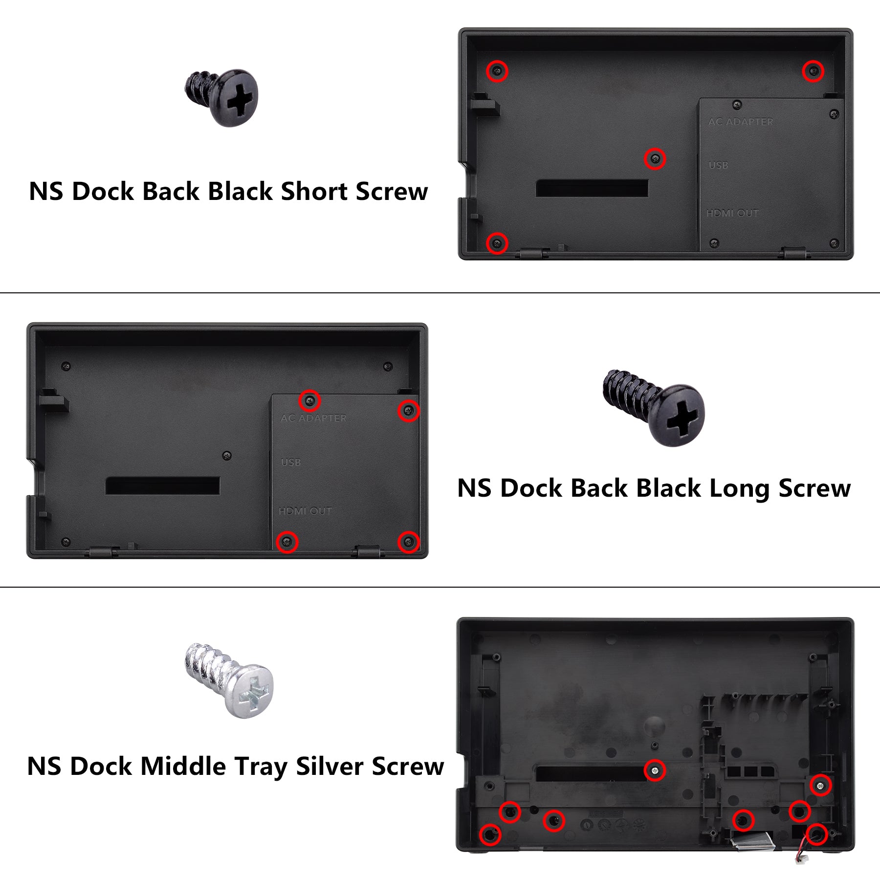 eXtremeRate Soft Touch Grip Faceplate for Nintendo Switch Dock - Orange Star Universe Design, DIY Replacement Housing Shell (Dock Not Included) | Perfect for Gaming Setups & Home Decor