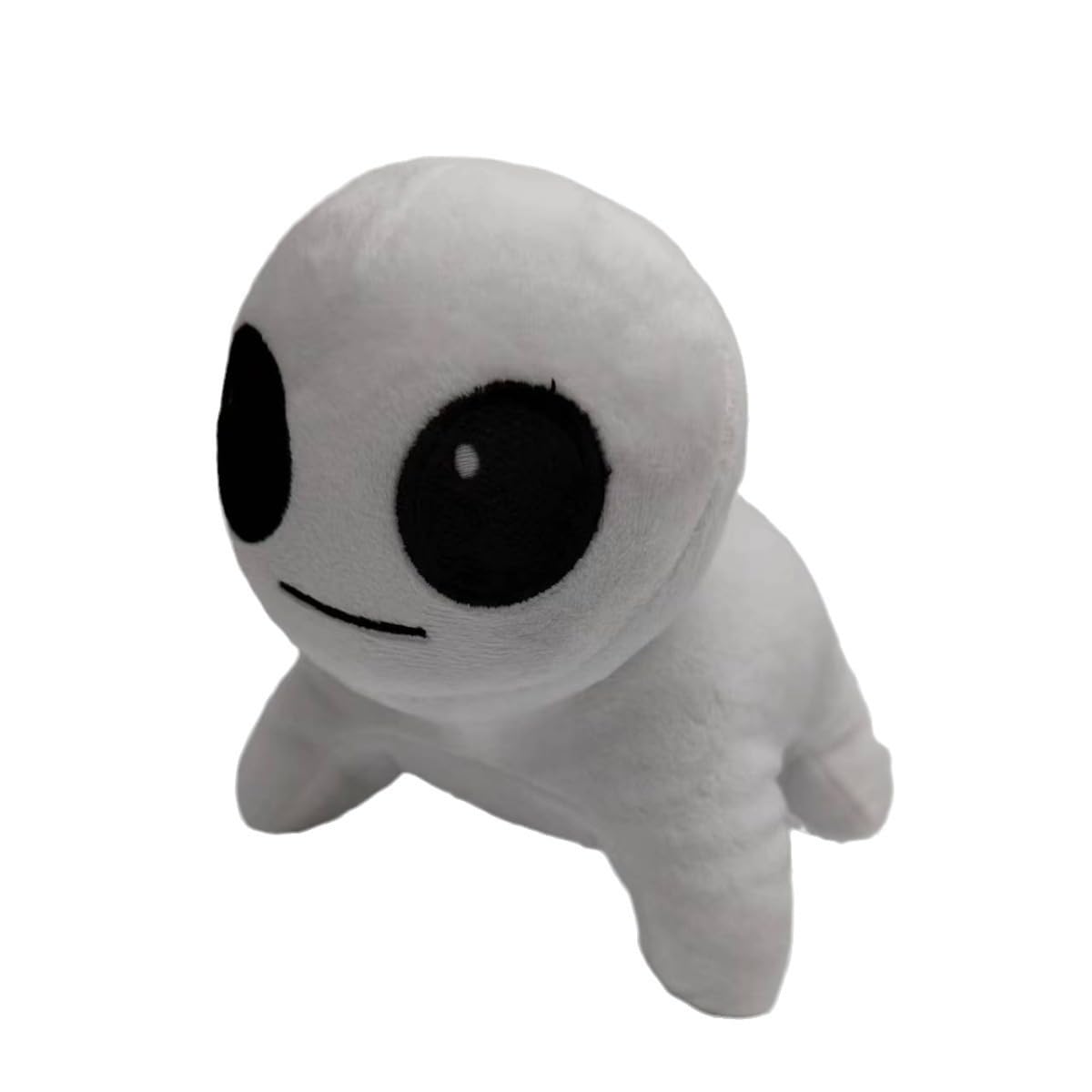 Halloween Ghost Plush Toy - Cute White Big Eyed Dog Stuffed Animal with Vacuum Compression Packaging | Perfect for Party Decorations, Gift Giving & Seasonal Home Decor