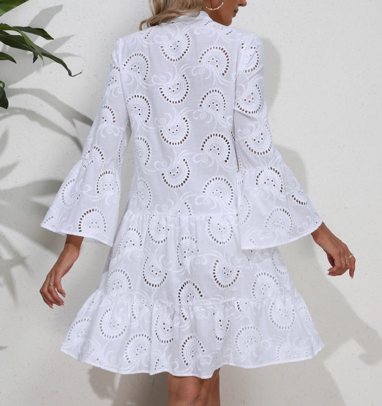 Elegant Hollow-Out Dresses for Women - Stylish Summer Party & Evening Wear - Perfect for Weddings, Dates, and Special Occasions