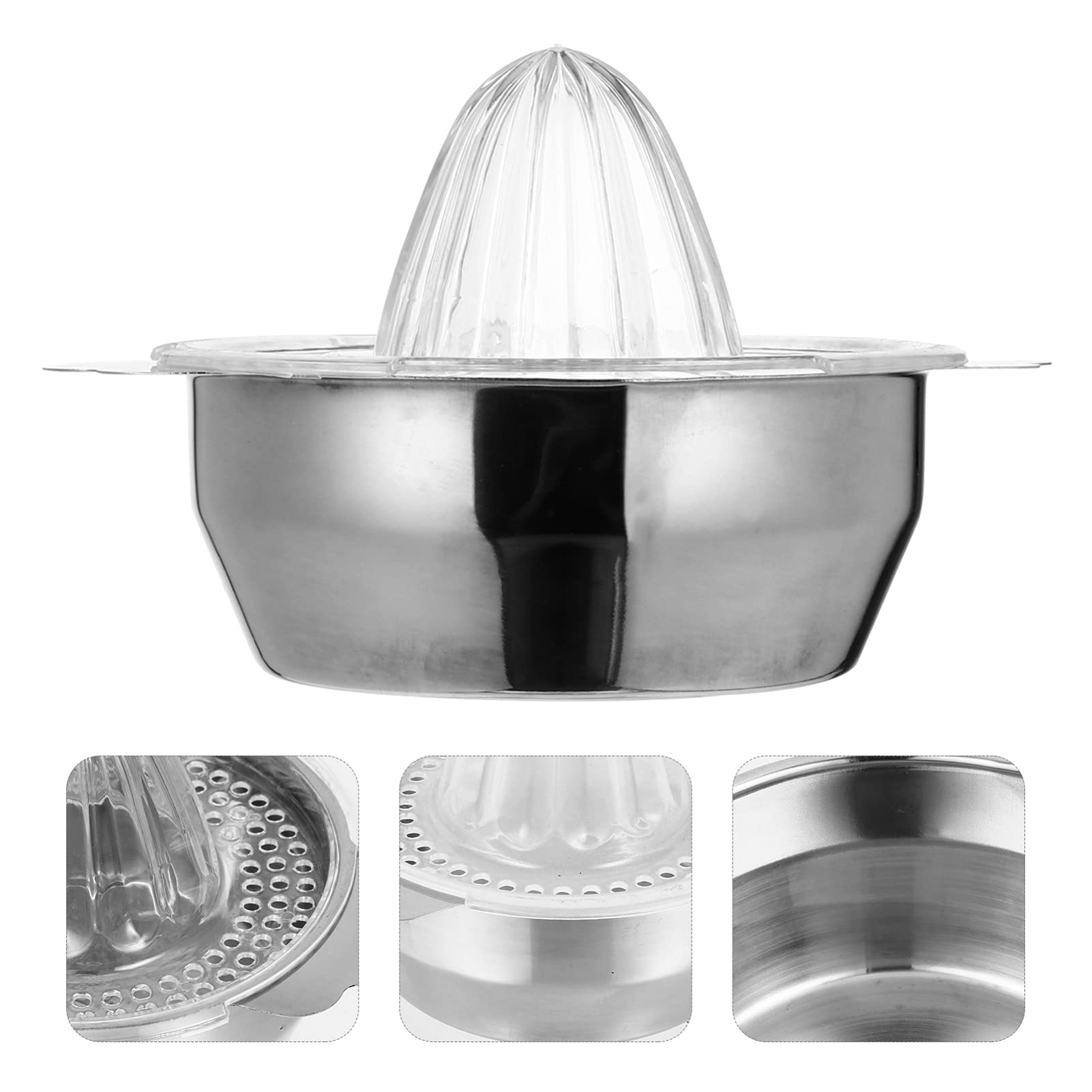 DOITOOL Manual Lemon Juicer & Orange Squeezer - Hand Press Citrus Fruit Juice Extractor for Fresh Lemonade, Cocktails & Healthy Drinks - Perfect for Home Kitchen, Bar & Restaurant Use