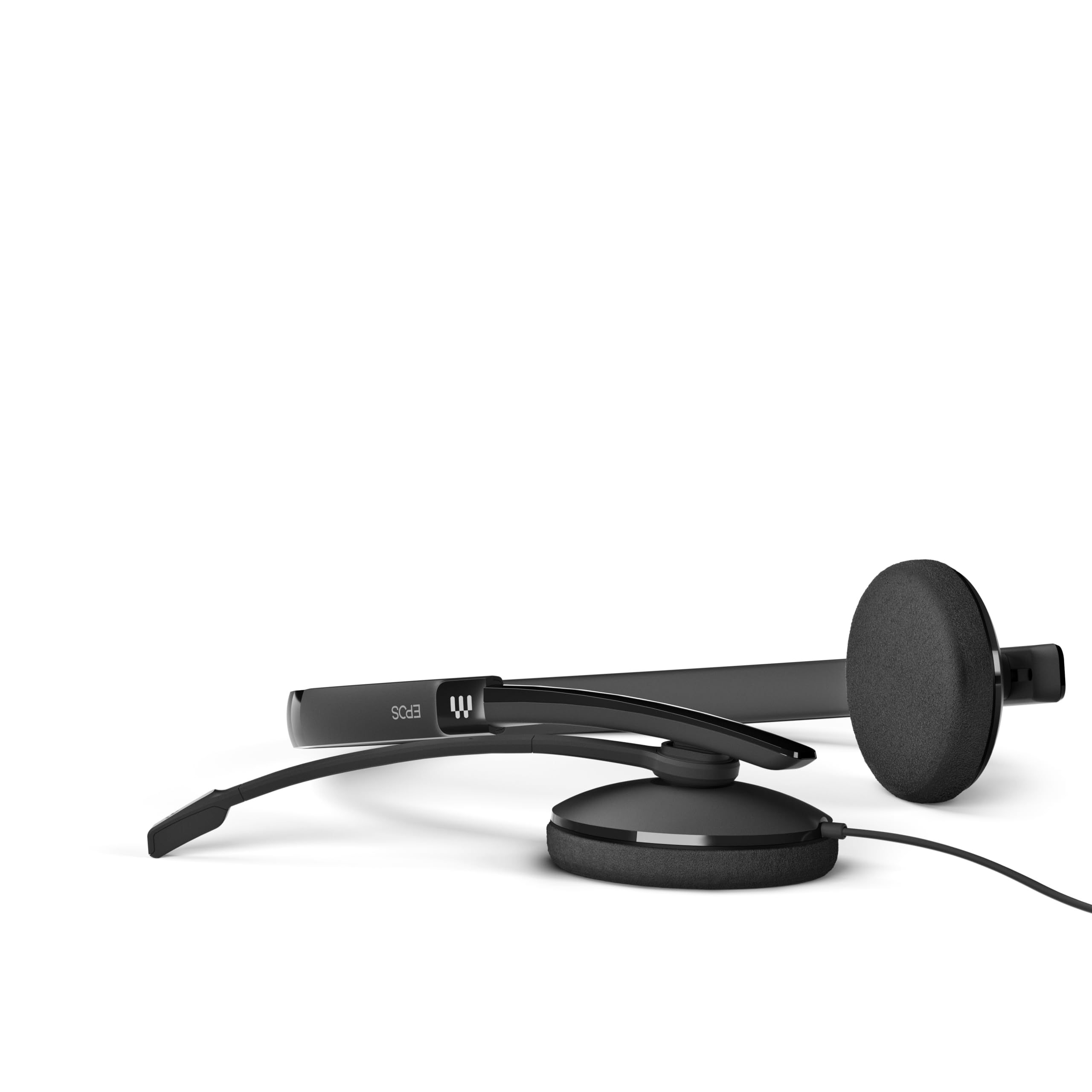 EPOS Adapt 160 USB II Wired Headset - UC Optimized Dual-Sided Headphones with USB Connectivity - Superior Stereo Sound & Noise Cancellation - Comfortable Office Headset with Call Control (Black) - Perfect for Remote Work, Call Centers & Business Communications