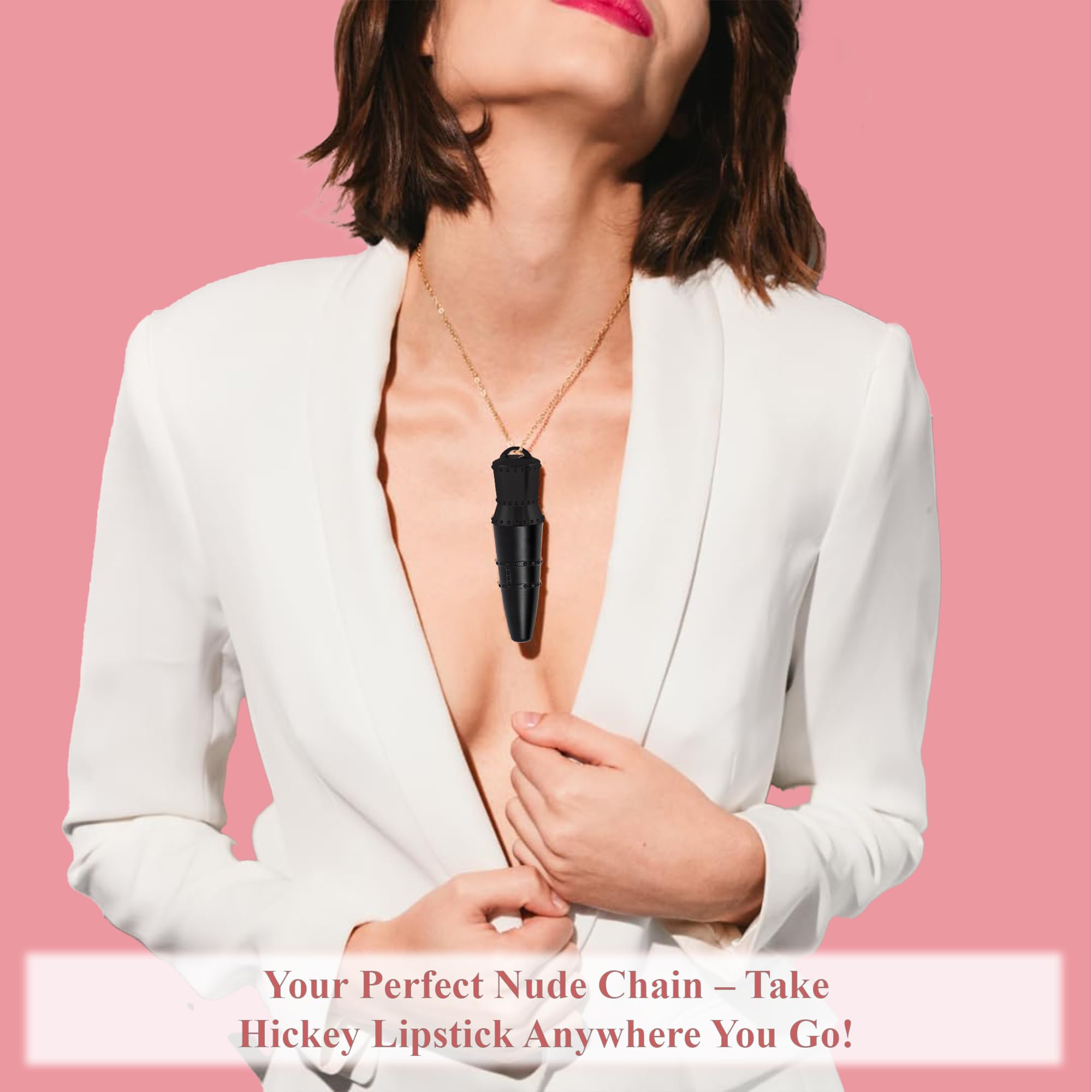 Organic Refillable Nude Lipstick for Women - 24 Hour Long Lasting & Moisturizing Vegan Lipstick with Velvet Finish | Gluten Free, Highly Pigmented | Perfect for Daily Wear, Date Night & Special Occasions