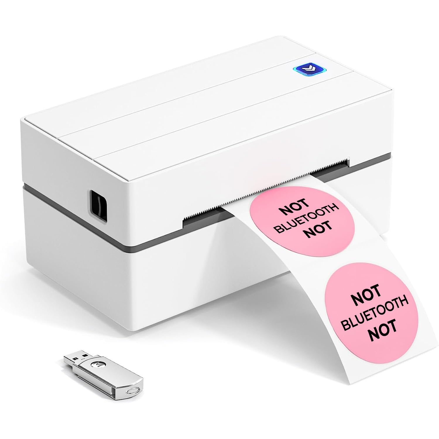 MUNBYN P130 4x6 USB Thermal Shipping Label Printer - Desktop Barcode Printer for Small Business | Compatible with Mac, Windows, Canada Post, UPS, USPS | Easy Setup for Shipping Packages, E-commerce & Logistics