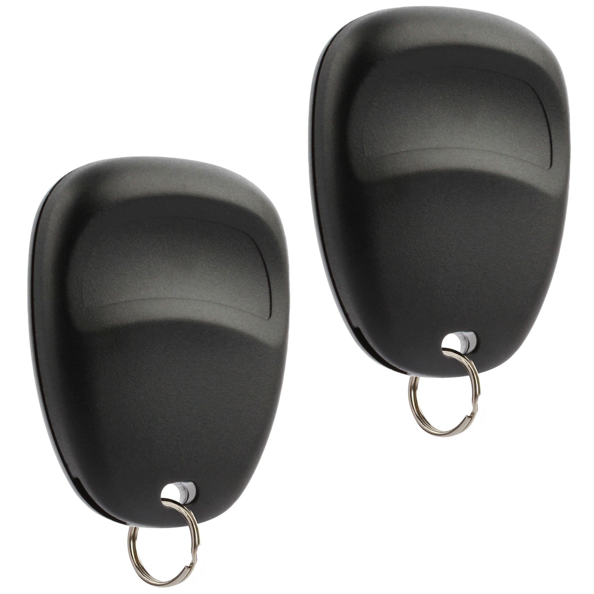KeylessOption Keyless Entry Remote Car Key Fob Replacement for LHJ011 (2 Pack) - Compatible with Most Vehicles, Easy Programming, Durable Design for Everyday Use