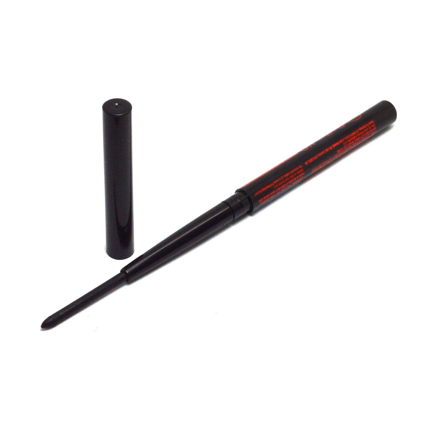 JCAT Beauty RAL112 Black Auto Roll Up Lip Liner Pencil - Waterproof Long Lasting Lipstick Primer with Free Zip Bag for Makeup & Everyday Use