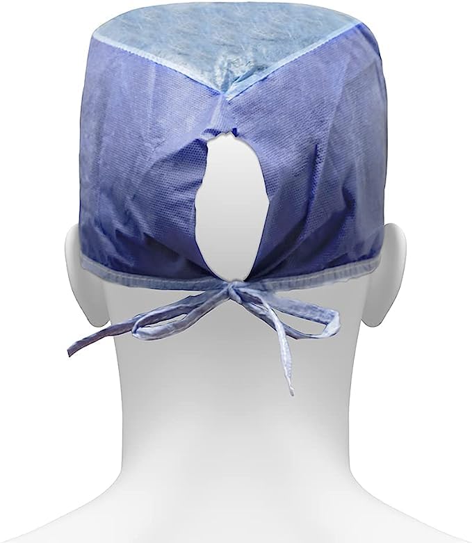 X-Ray Radiation Disposable Cap - 0.125mm Lead Equivalency Protection - One Size Fits All - Lead-Free & Comfortable - Ideal for Dental Clinics, Hospitals & Radiology Labs