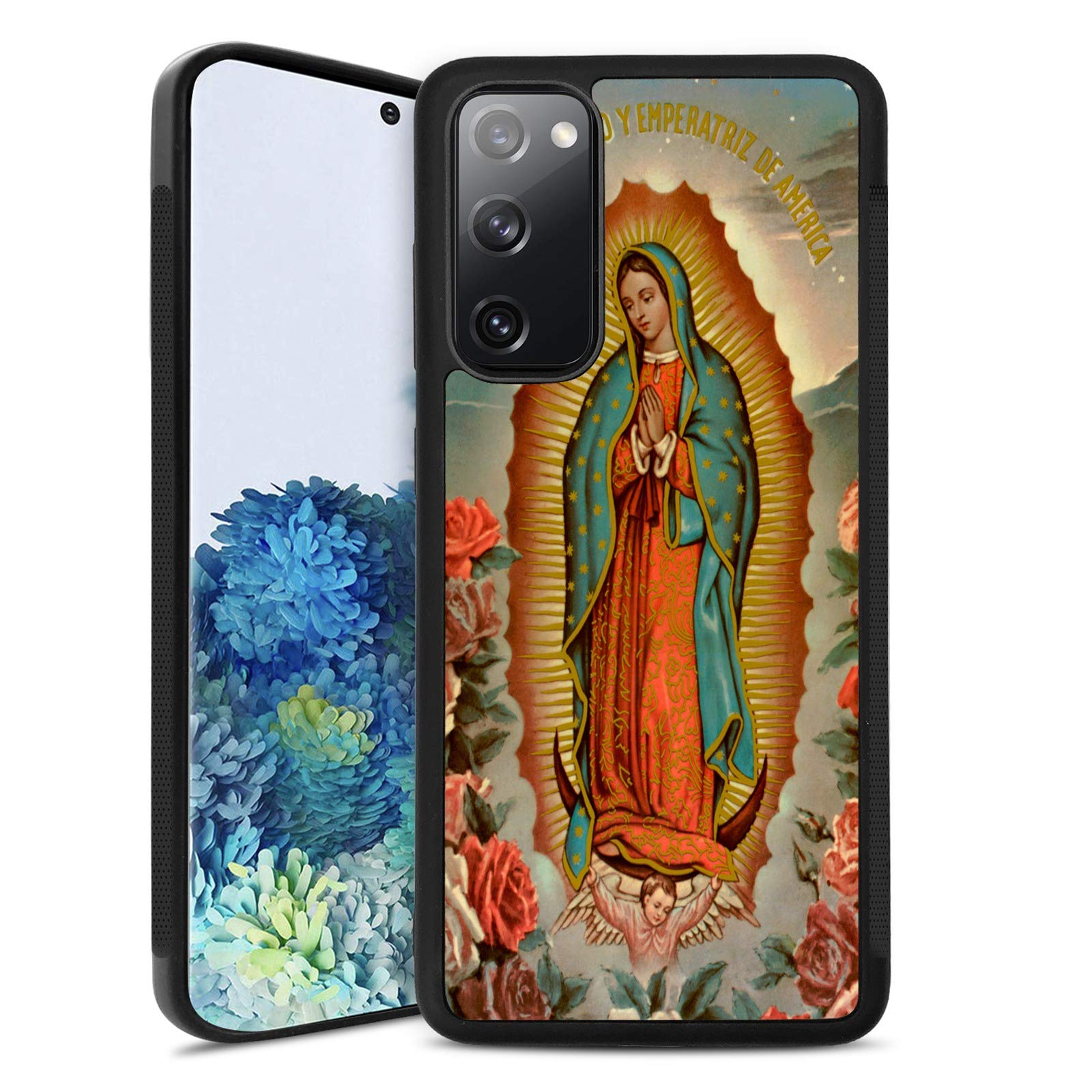 Samsung Galaxy S20 FE Phone Case (2020) - 6.5 Inch Protective Cover with Lady Guadalupe Design - Perfect for Everyday Use, Travel & Gift Giving