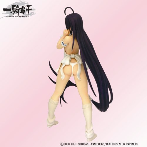 Ikki Tousen Great Guardians Kanu Unchou Apron Version 1/8 Scale PVC Figure - Anime Collectible for Display & Cosplay Enthusiasts