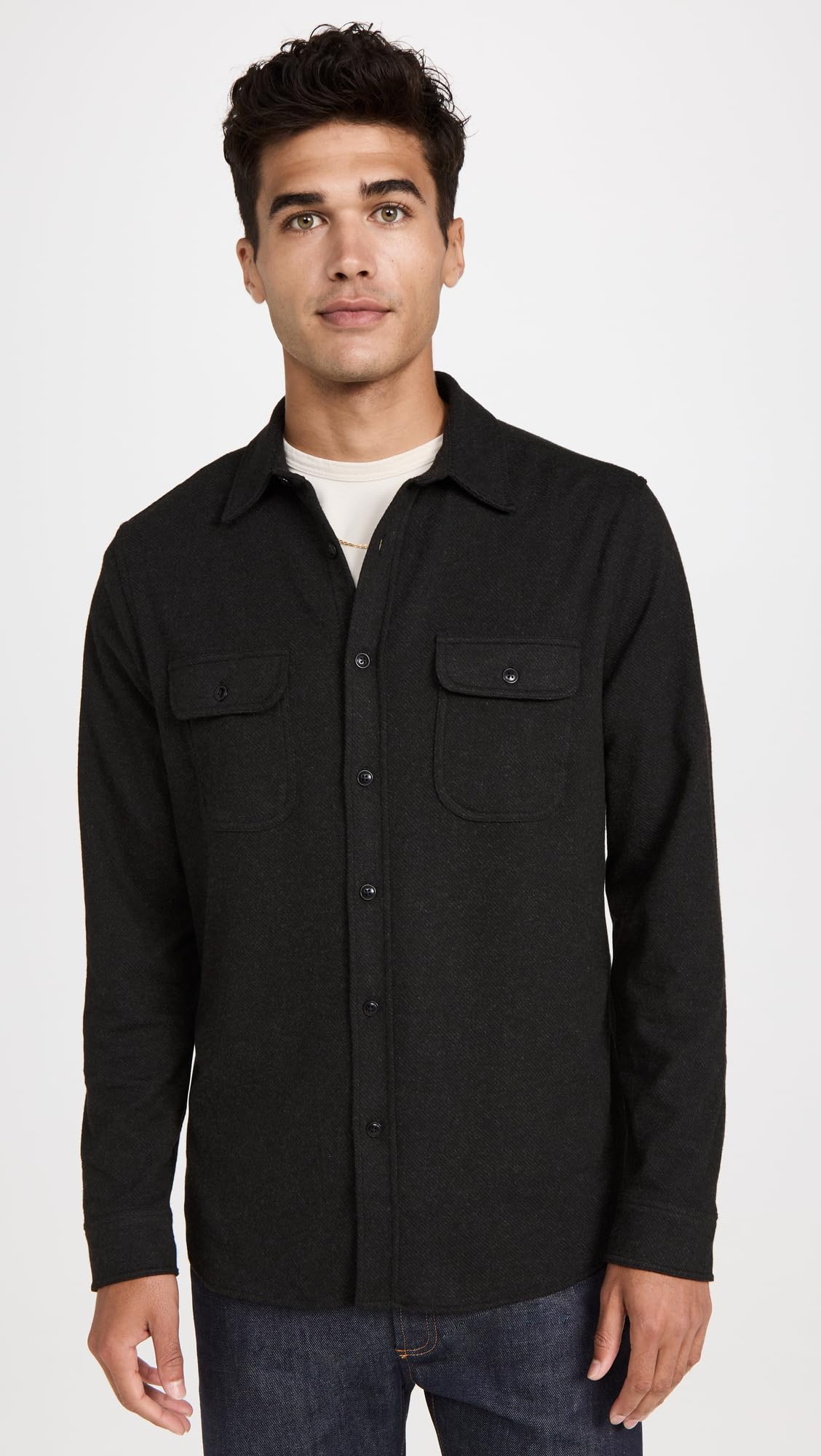 Faherty Men's Legend Sweater Shirt - Soft Cotton Blend Pullover for Casual Wear & Layering | Perfect for Fall & Winter Outfits, Office & Weekend Style