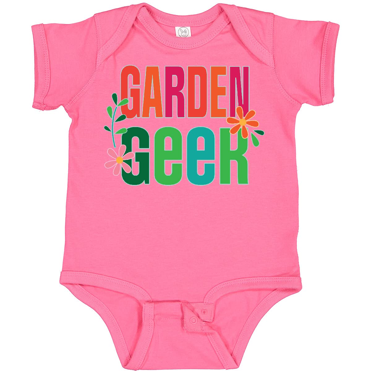 Inktastic Garden Geek Gardening Baby Bodysuit - Cute Organic Cotton Onesie for Infants & Toddlers - Perfect for Outdoor Play, Gardening Activities & Nature Lovers