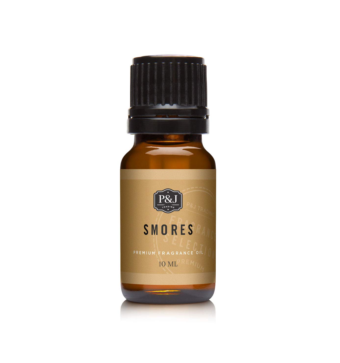 P&J Smores Fragrance Oil - 10ml Premium Scent for Candles, Soap Making, Diffuser & Aromatherapy - Perfect for Home Spa, Relaxation & DIY Crafts