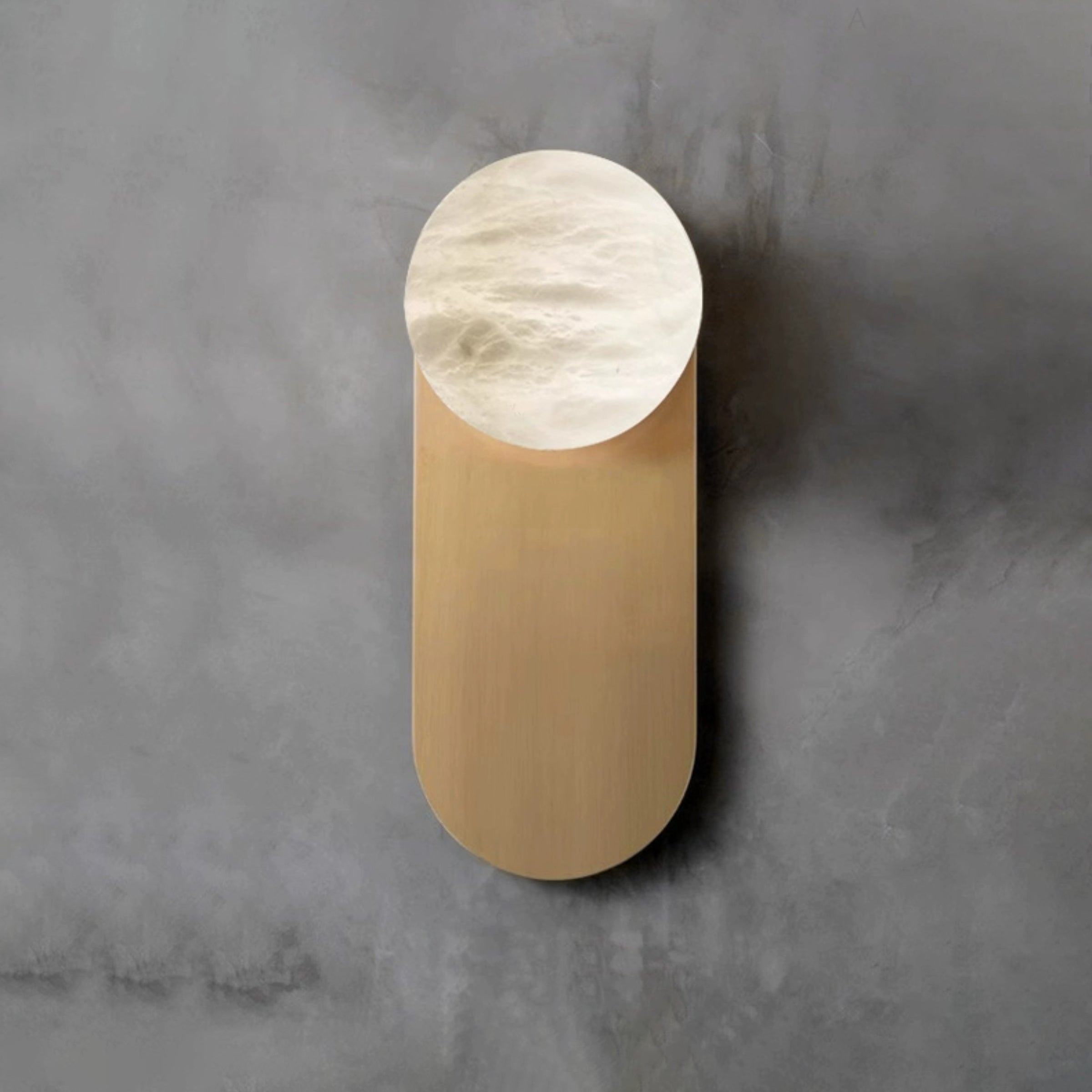 Adrion Alabaster Wall Light - Elegant Sconce for Living Room, Bedroom & Hallway - Dimmable LED Fixture with Natural Stone Shade - Perfect for Home Decor & Ambient Lighting