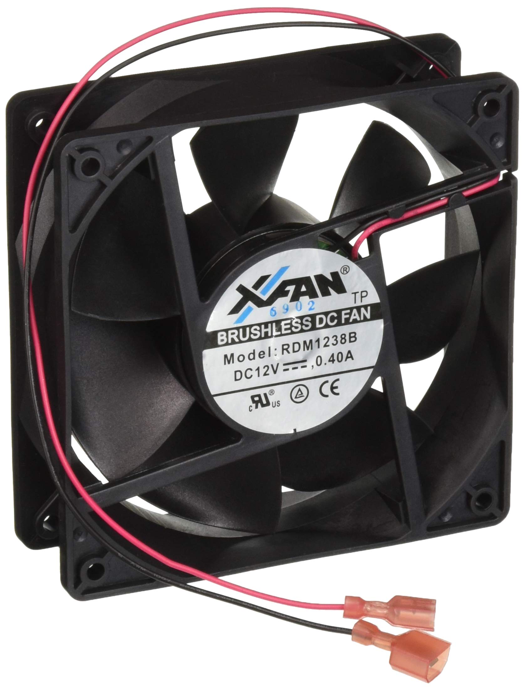 Norcold 628685 RV Refrigerator External DC Cooling Fan - High Performance 12V Fan for Camper, Motorhome & Travel Trailers - Improve Fridge Efficiency & Reduce Power Consumption