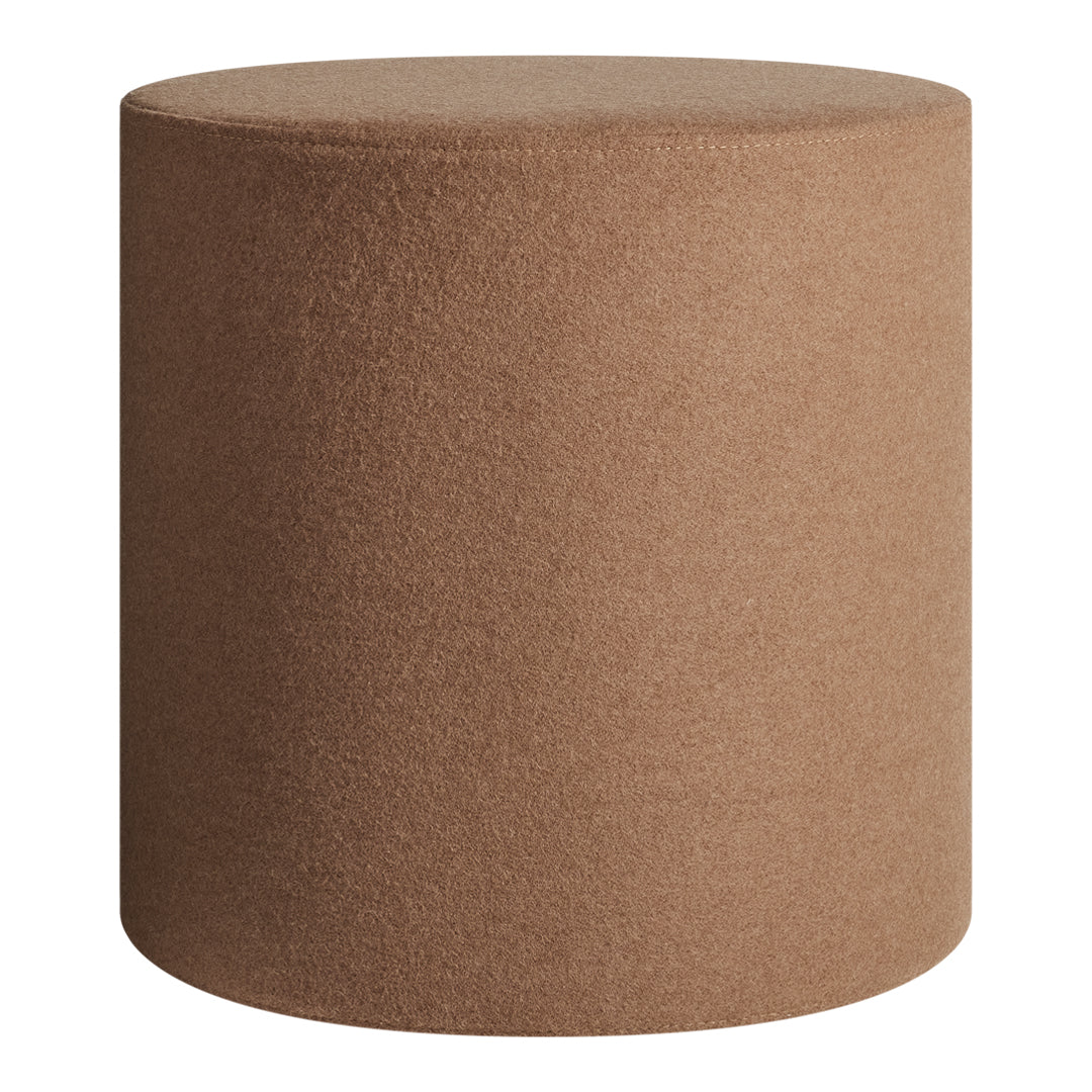 Blu Dot Modern Bumper Ottoman - Stylish Round Storage Pouf for Living Room, Bedroom & Office - Extra Seating & Footrest with Hidden Storage Compartment - Perfect for Small Spaces & Home Decor