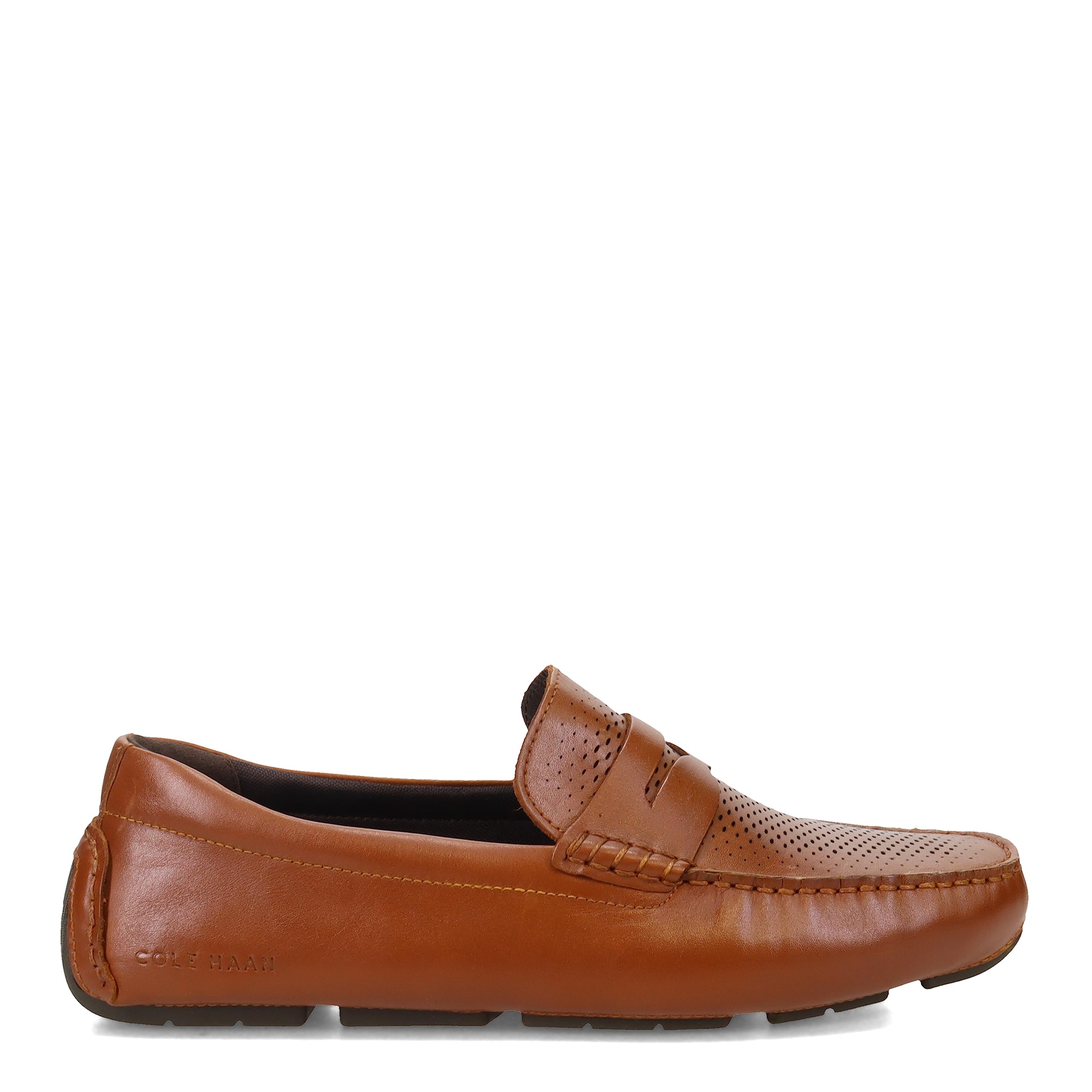 Cole Haan Men's Grand Laser Penny Driver Loafer Shoes - Comfortable Slip-On Dress Loafers for Business & Casual Wear | Perfect for Office, Travel & Everyday Use