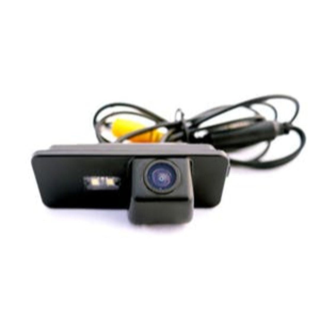 Crux CVW 07L HD Camera with LED Light for Volkswagen Beetle - Perfect for Parking Assistance and Rear View Safety