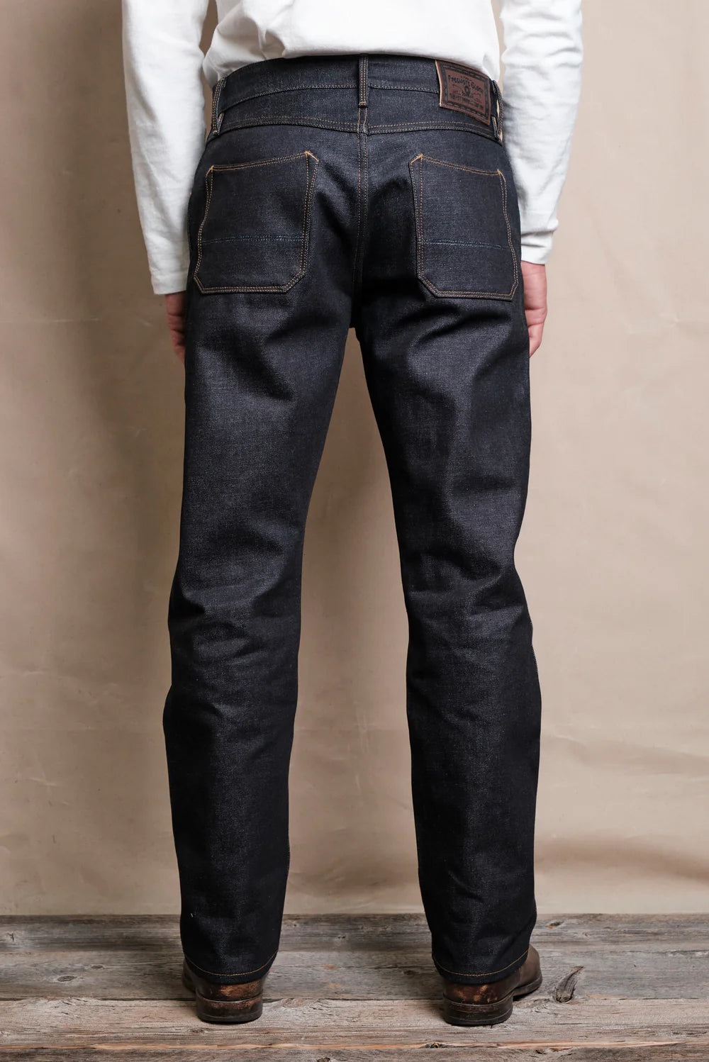 Freenote Wilkes Western 14.5oz Denim Jeans - Premium Kaihara Selvedge Jeans for Men | Durable & Comfortable for Casual Wear, Work & Outdoor Activities