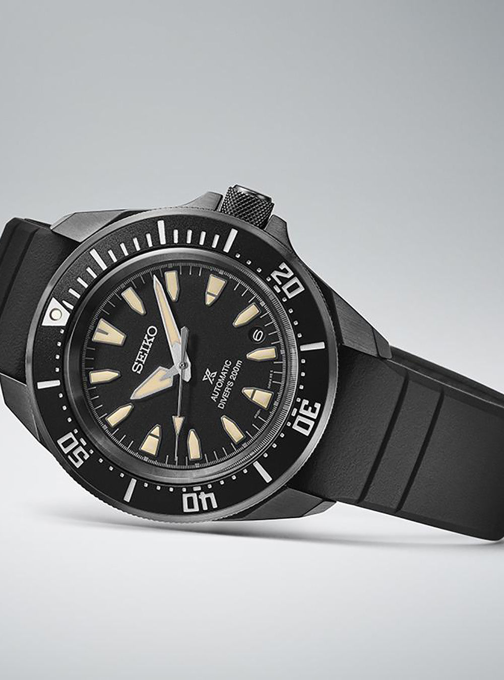 SEIKO PROSPEX SAMURAI DIVER SCUBA WATCH SBDY133 / SRPL15 - Japanese Made Automatic Dive Watch for Men - Water Resistant 200m - Perfect for Scuba Diving, Snorkeling & Water Sports