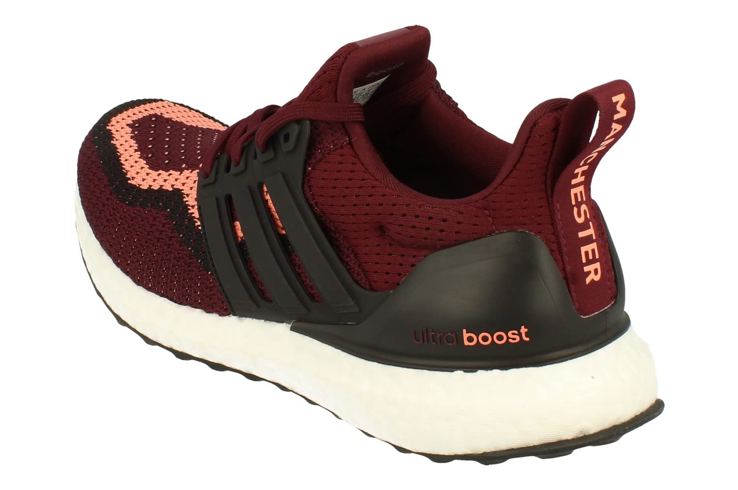 adidas Ultraboost DNA X MUFC Men's Running Shoes - Manchester United Edition - Lightweight Boost Cushioning for Training & Jogging | Perfect for Gym Workouts, Marathon Running & Casual Streetwear