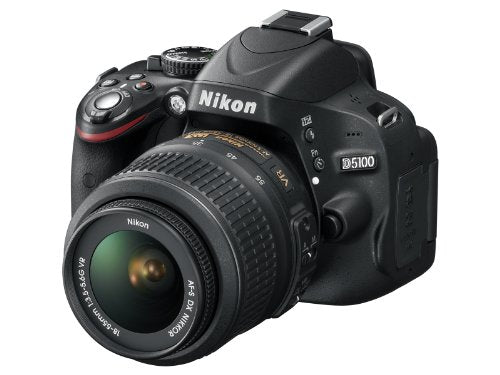 Nikon D5100 16.2MP DSLR Camera with CMOS Sensor - Perfect for Photography, Travel & Vlogging