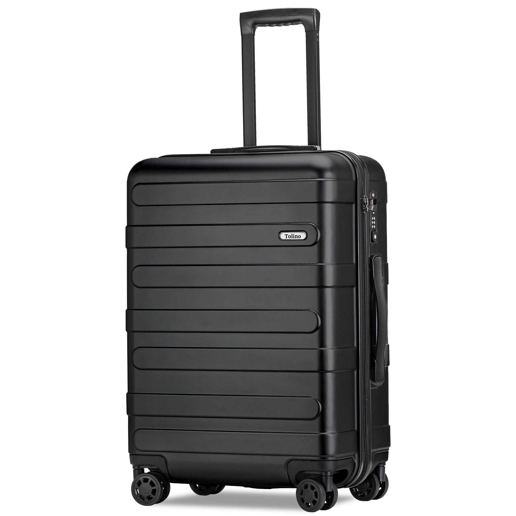 20in Lightweight Carry-on Luggage with 360° Spinner Wheels | TSA Approved PC+ABS Hard Shell Suitcase for Business Travel & Weekend Getaways