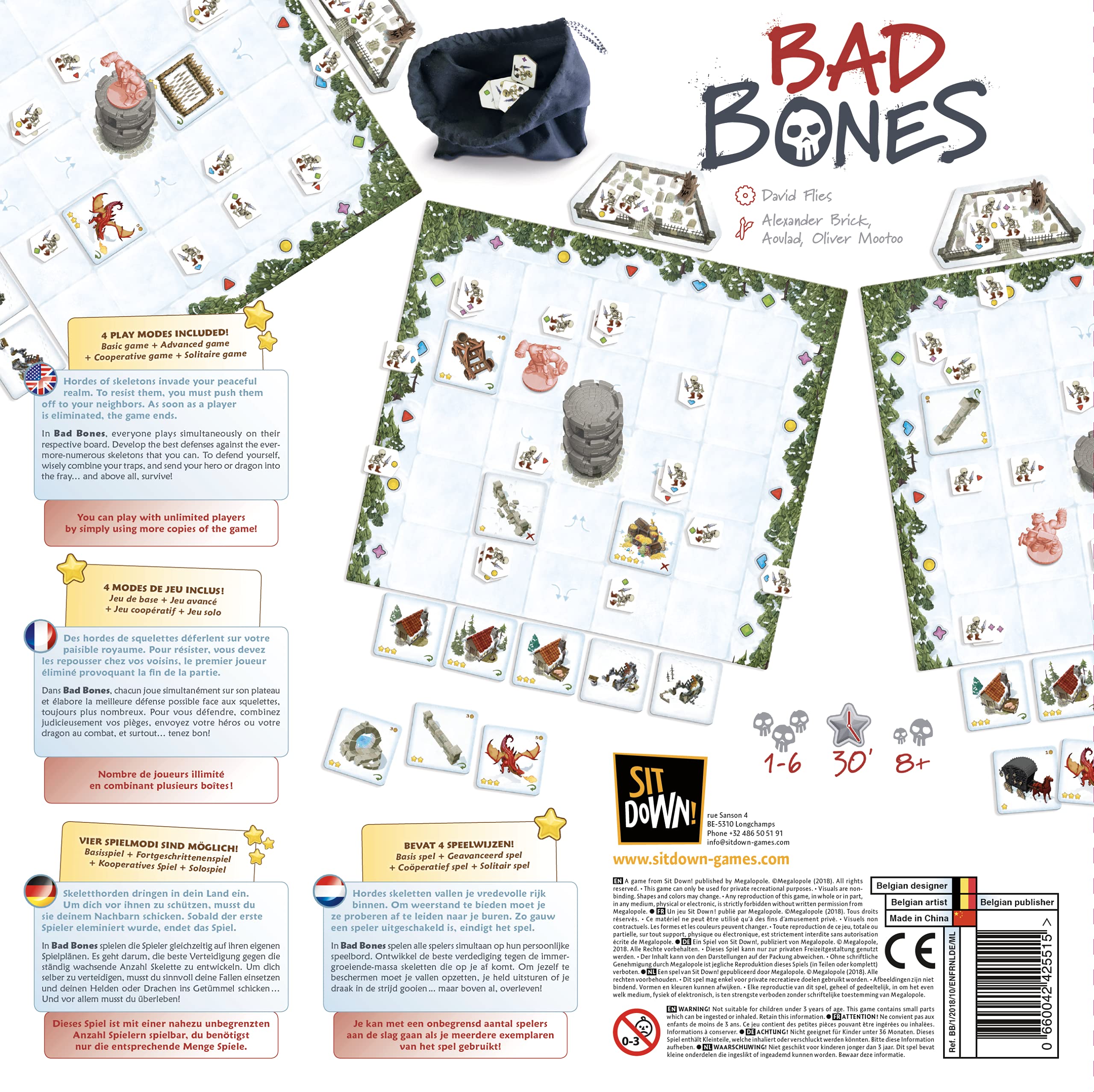 Bad Bones Dog Chew Toys - Natural & Durable Treats for Aggressive Chewers - Perfect for Teething Puppies & Large Breed Dogs