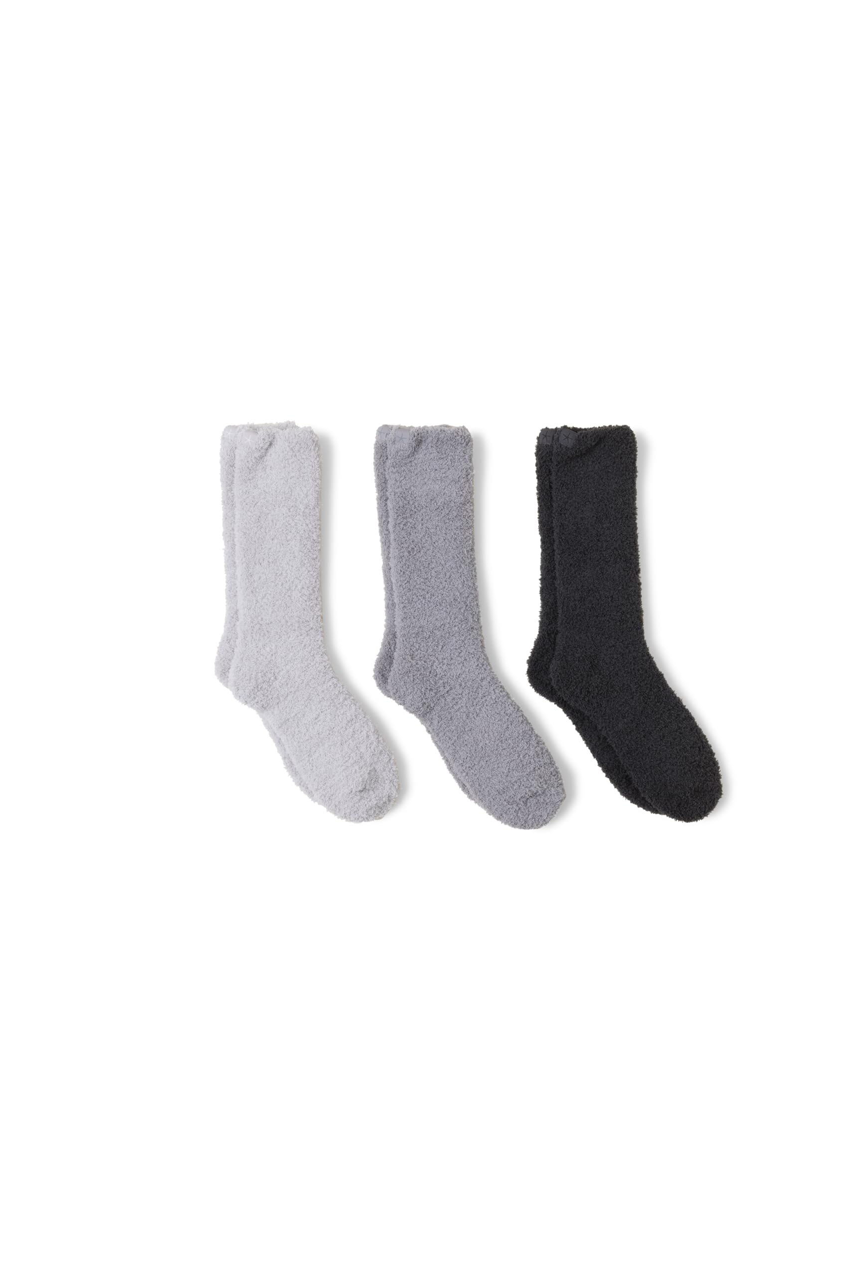 Barefoot Dreams Women's CozyChic 3-Pack Soft Warm Socks Set - Perfect for Lounge, Home & Winter Comfort