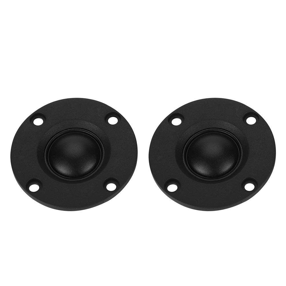Wendry 2Pcs HiFi Silk Dome Tweeter Speakers, 20mm Vibrating Diaphragm, High-Fidelity Loudspeakers for Home Theater, Studio Monitoring, and Car Audio Systems