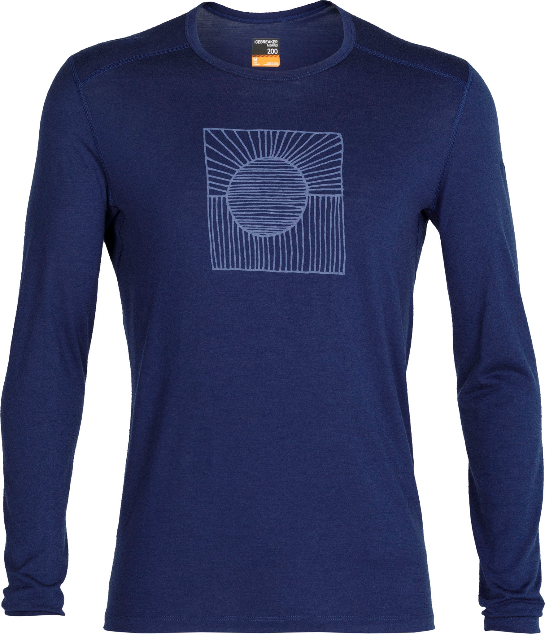 200 Oasis Solar LS Crew Base Layer for Men - Moisture-Wicking Thermal Underwear for Hiking, Skiing & Outdoor Activities