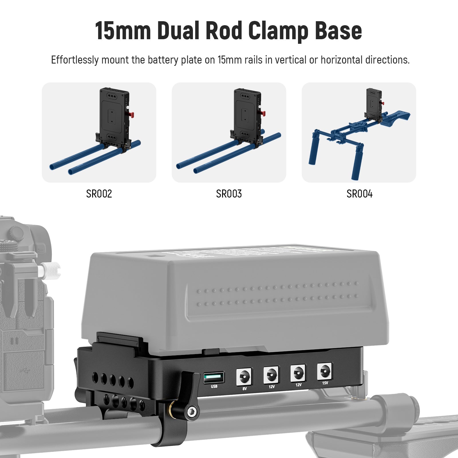 NEEWER VB A1 V Mount Battery Adapter Plate for DSLR Cameras - Power Your Photography & Videography On The Go