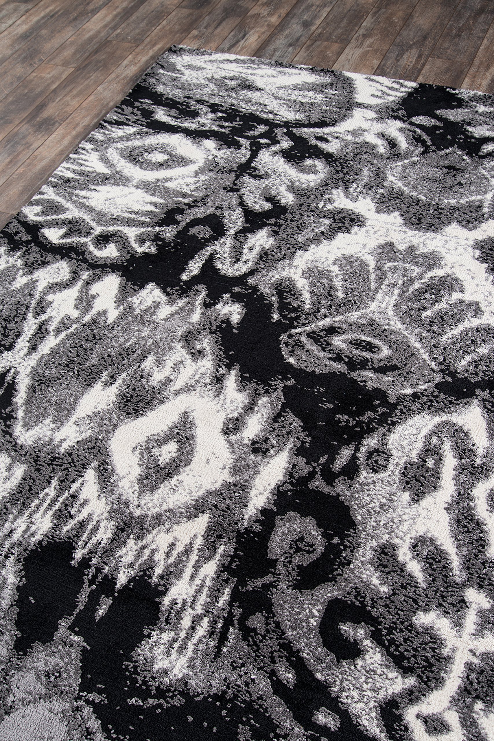 Momeni Heavenly Collection Hand Tufted Transitional Area Rug 3x5 Feet Grey - Perfect for Living Room, Bedroom, or Office Decor