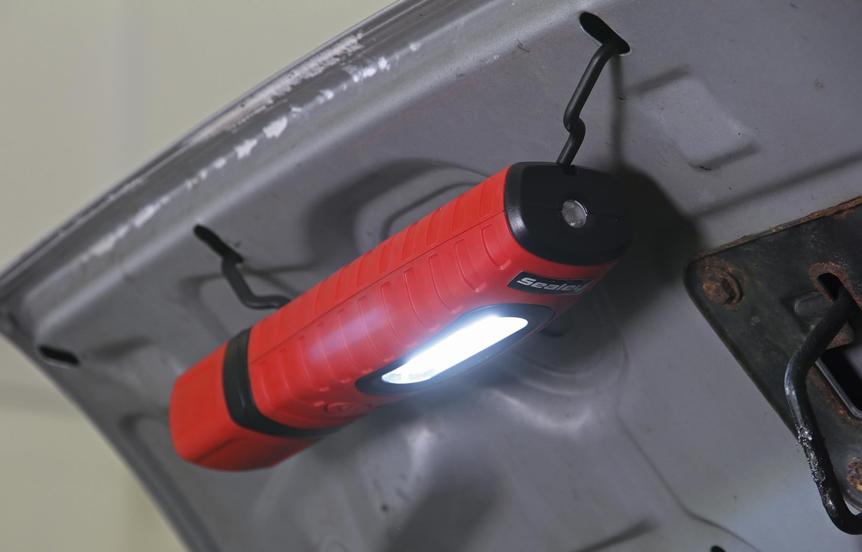 Sealey LED360Plusr Rechargeable 360° Inspection Lamp - 16 SMD + 3W LED with 2 Li-Ion Batteries | Perfect for Auto Repair, Home Maintenance & Emergency Lighting