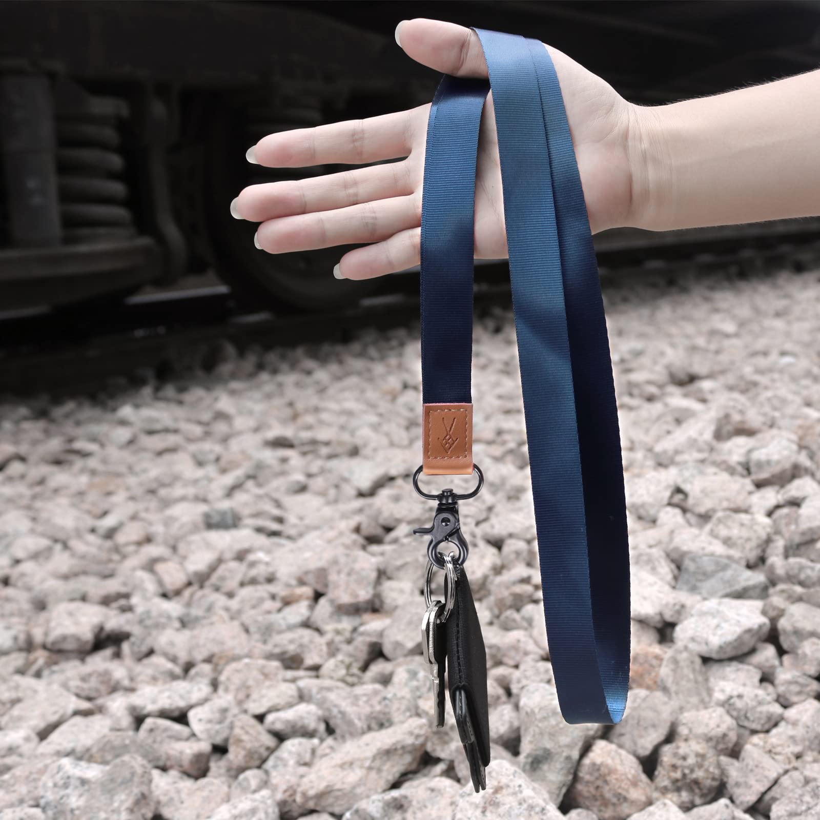 Cool Wristlet Strap Key Chain Holder for Men & Women - Durable Lanyard for Keys, Wallets & ID Cards - Perfect for Work, Travel & Everyday Use