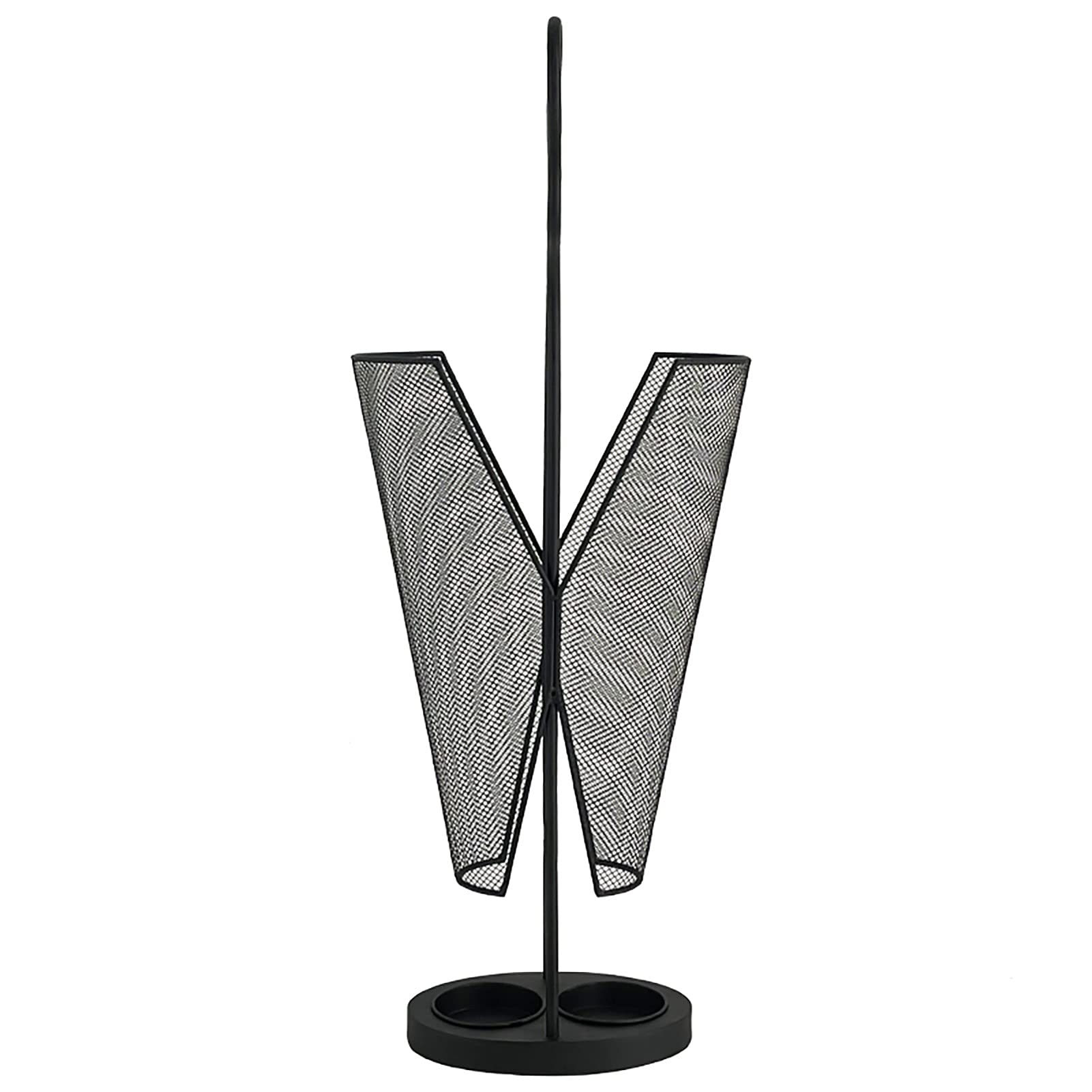 Modern Metal Round Umbrella Stand Holder with Drip Tray & Handle - Black Entryway Organizer for Home, Office & Porch - Perfect for Rainy Days & Stylish Decor