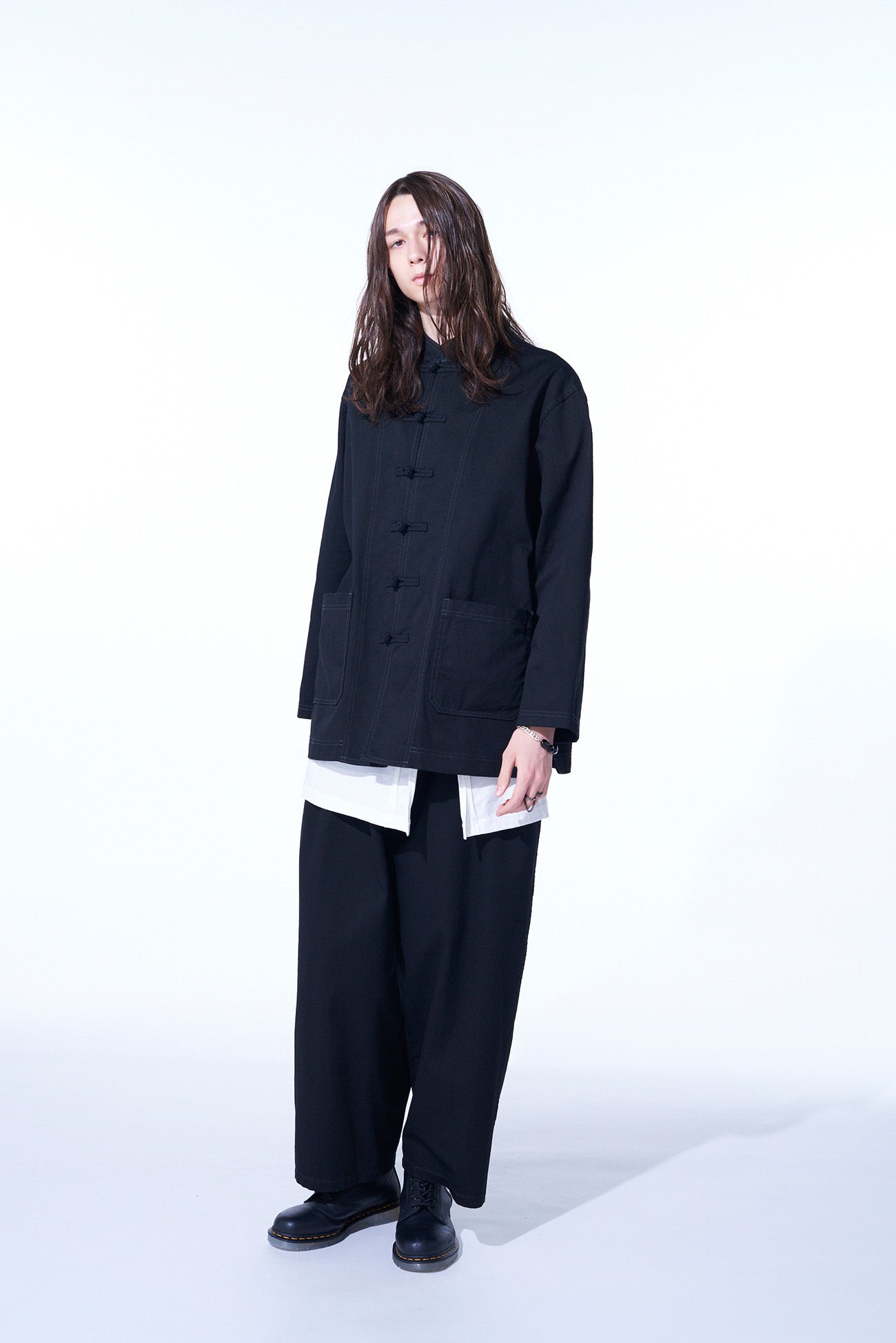 Men's Cotton Drill China Jacket - Lightweight Workwear for Outdoor Activities & Casual Wear