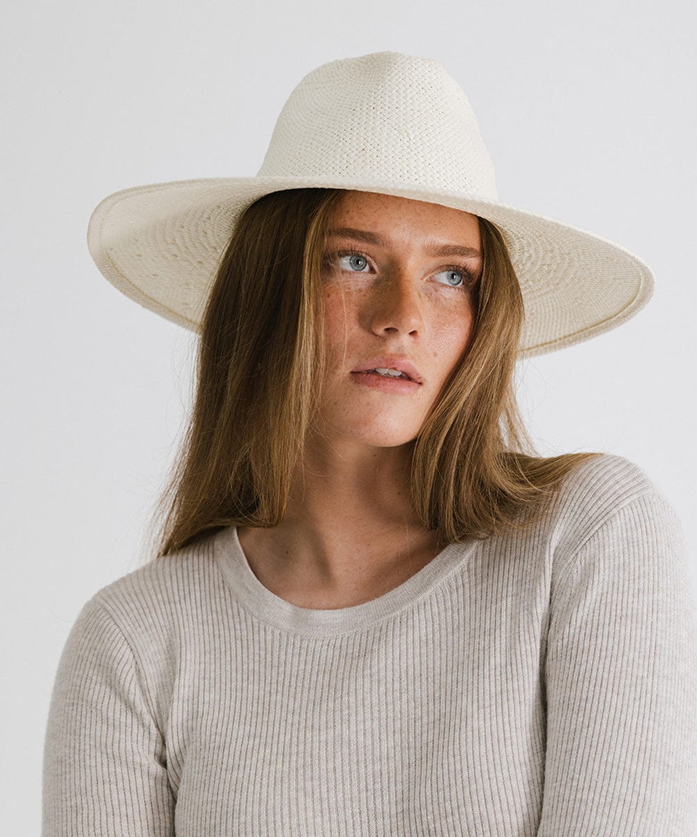 Stylish Willa Wide Brim Fedora Straw Hat for Women - Summer Beach Sun Hat with UPF Protection - Perfect for Vacations, Outdoor Activities & Fashion Accessories