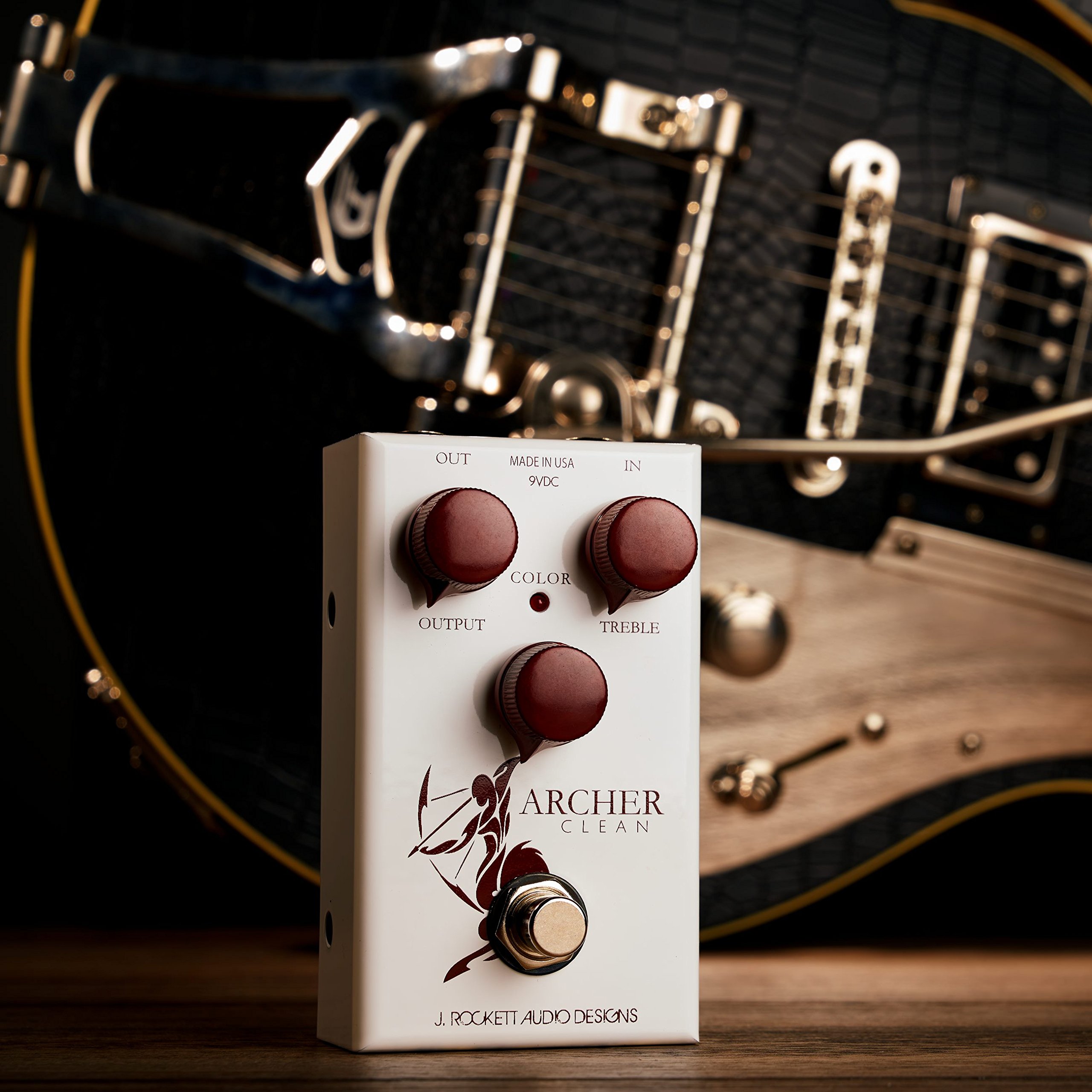 Tour Series Archer Clean Boost Guitar Effects Pedal - Premium Guitar Pedal for Enhanced Tone & Sustain - Perfect for Live Performances & Studio Recording