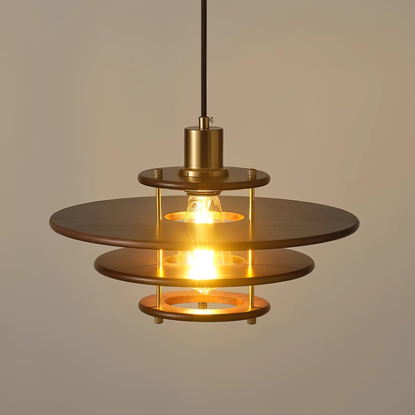 Modern Pendant Lamp - Stylish Hanging Light Fixture for Kitchen Island, Dining Room & Living Room Decor - Adjustable Height & Energy Efficient LED Bulb Compatible
