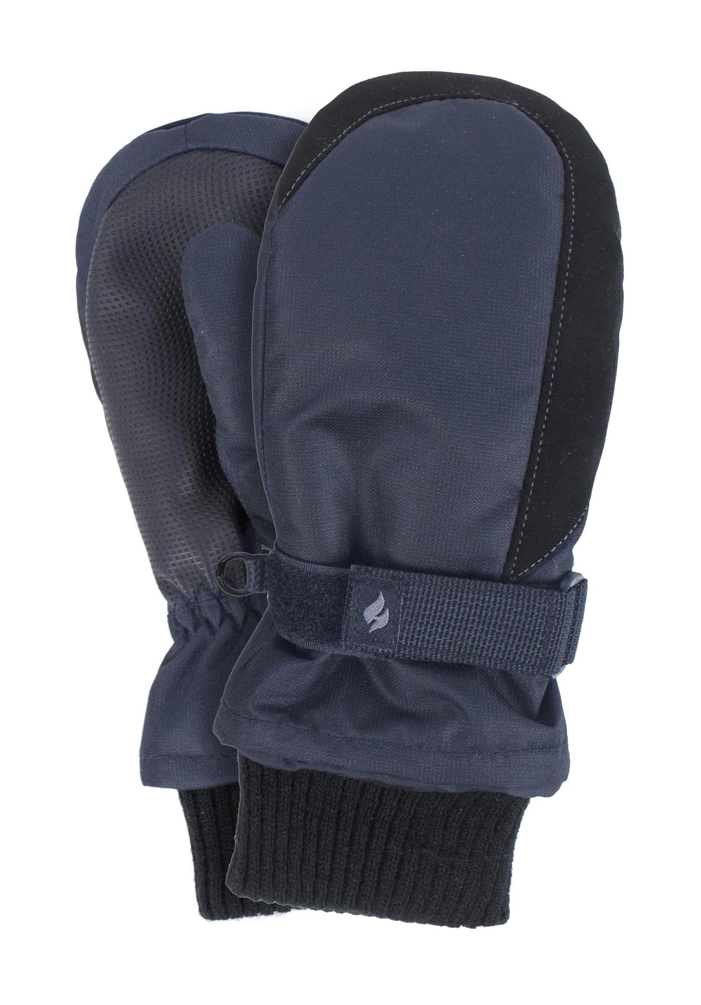 HEAT HOLDERS Kids Winter Waterproof Insulated Ski Mittens - Warm Gloves for Boys & Girls - Perfect for Snow Play, Skiing, and Cold Weather Activities