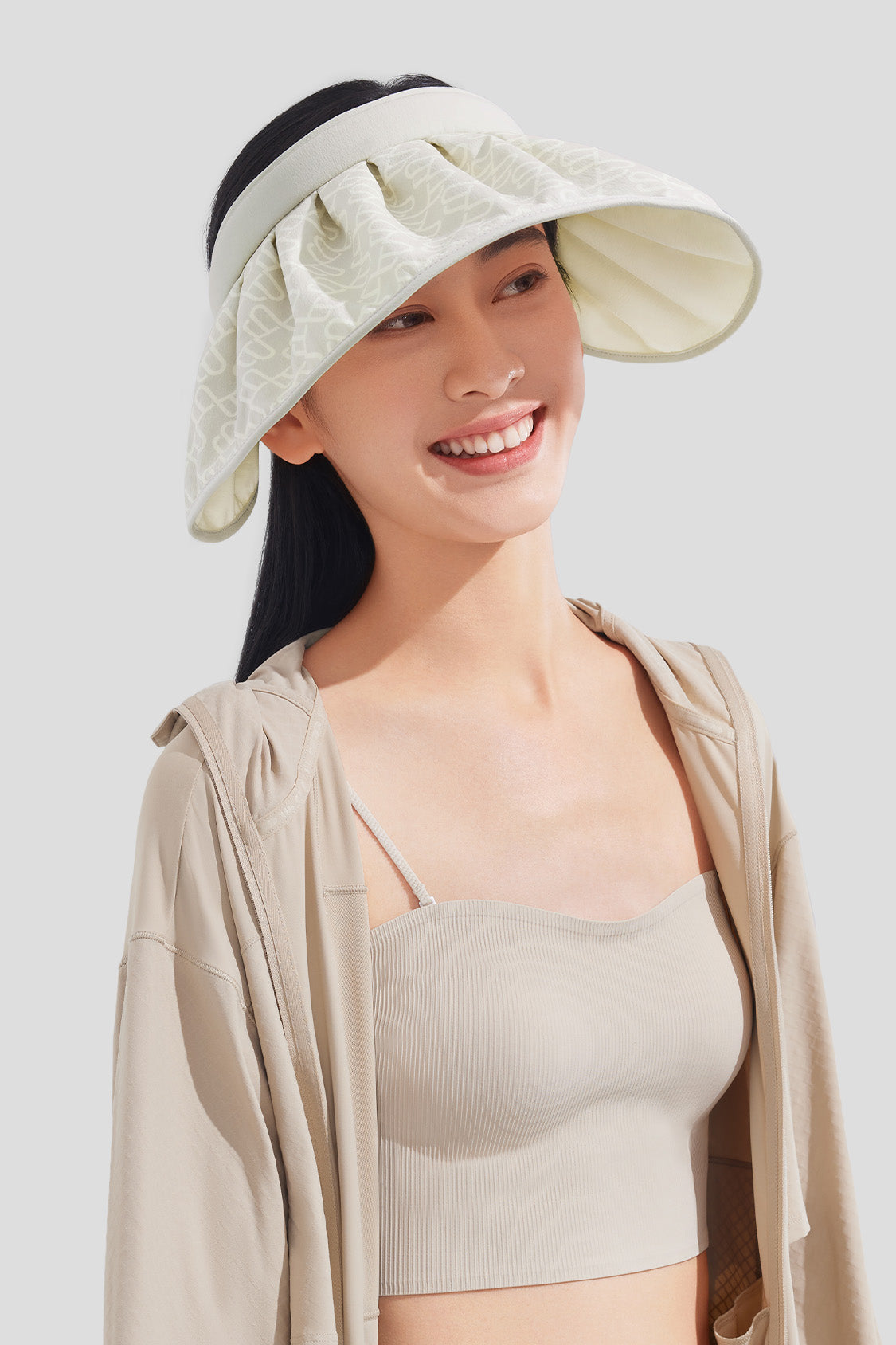 Yuni S24 UPF50+ Women's Sun Visor Hat for Running, Golf, Hiking & Outdoor Activities - UV Protection Summer Sports Hat