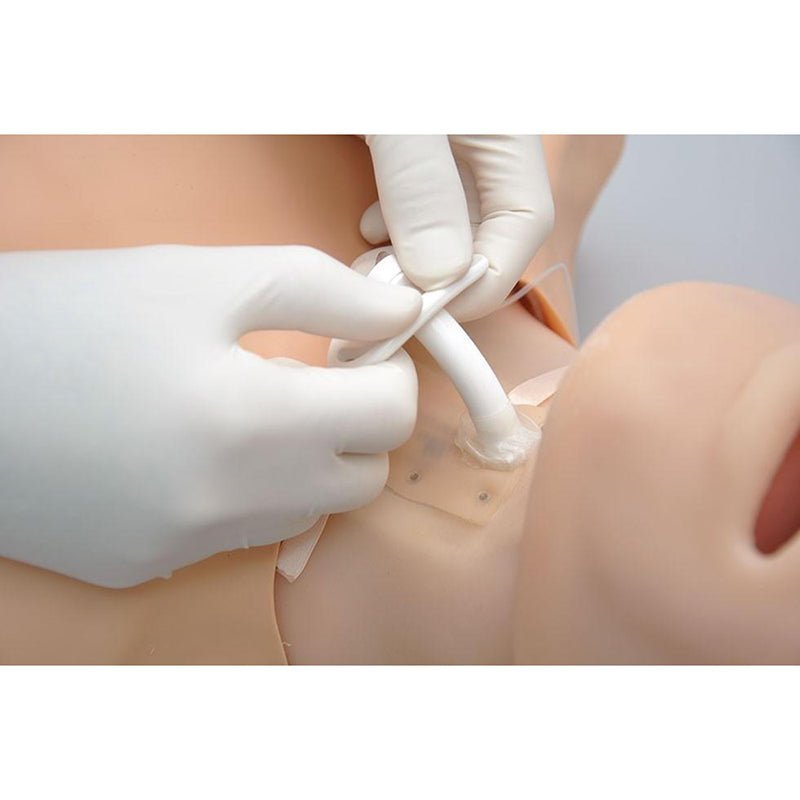 HAL® Adult Multipurpose Airway and CPR Training Manikin - Lightweight Medical Practice Dummy for First Aid, Nursing & Emergency Response Training - Perfect for Hospitals, Schools & CPR Certification Courses